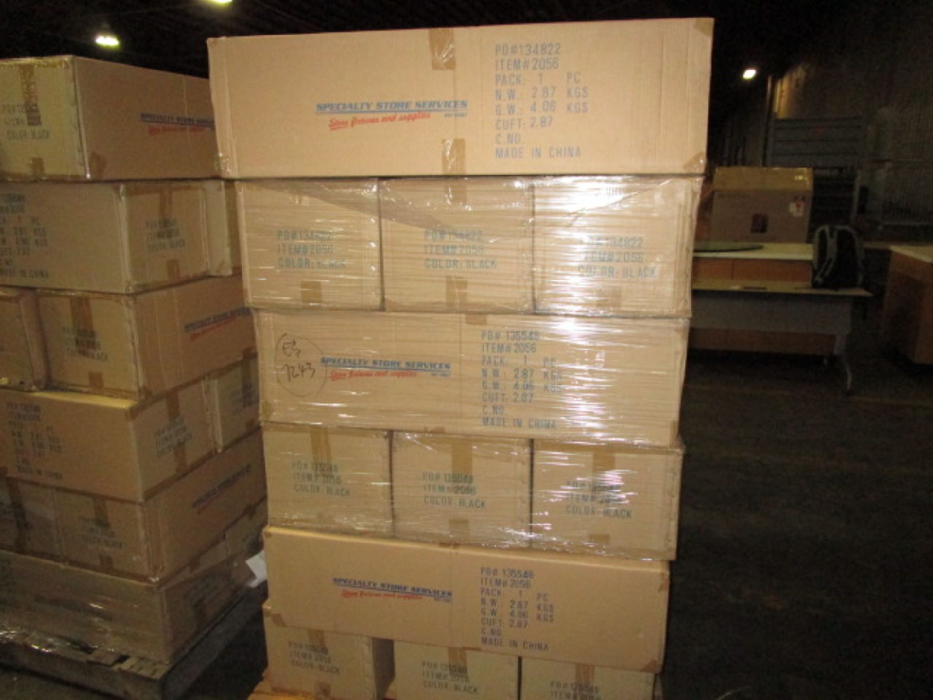 PALLET CONTAINING CONTENTS OF MAGAZINE RACKS - Image 3 of 3