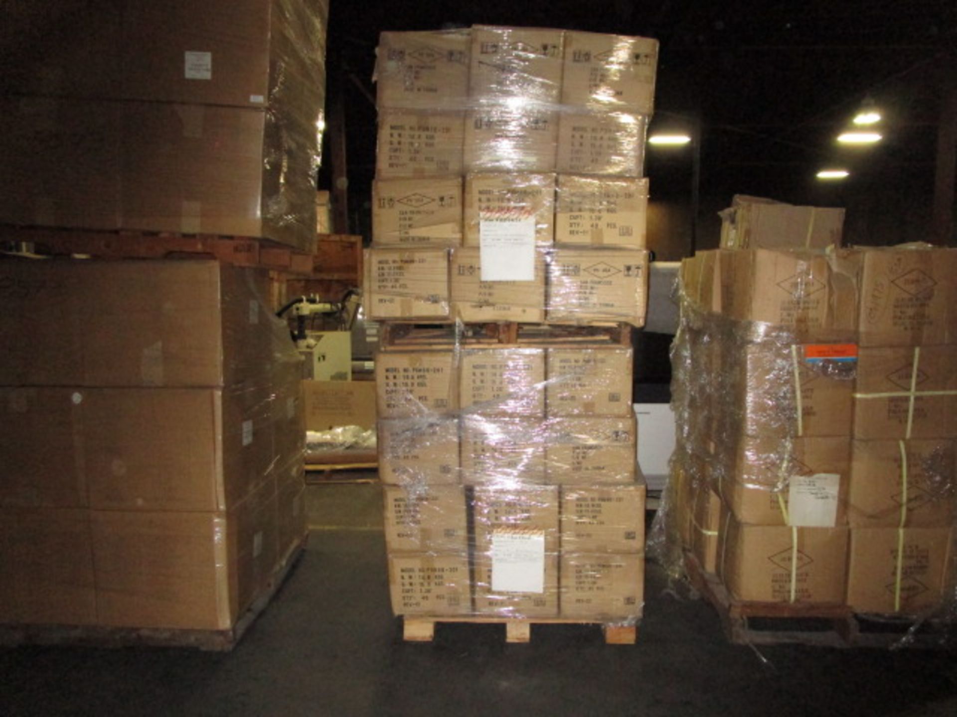 PALLET CONTAINING CONTENTS OF PHI HONG POWER SUPPLY