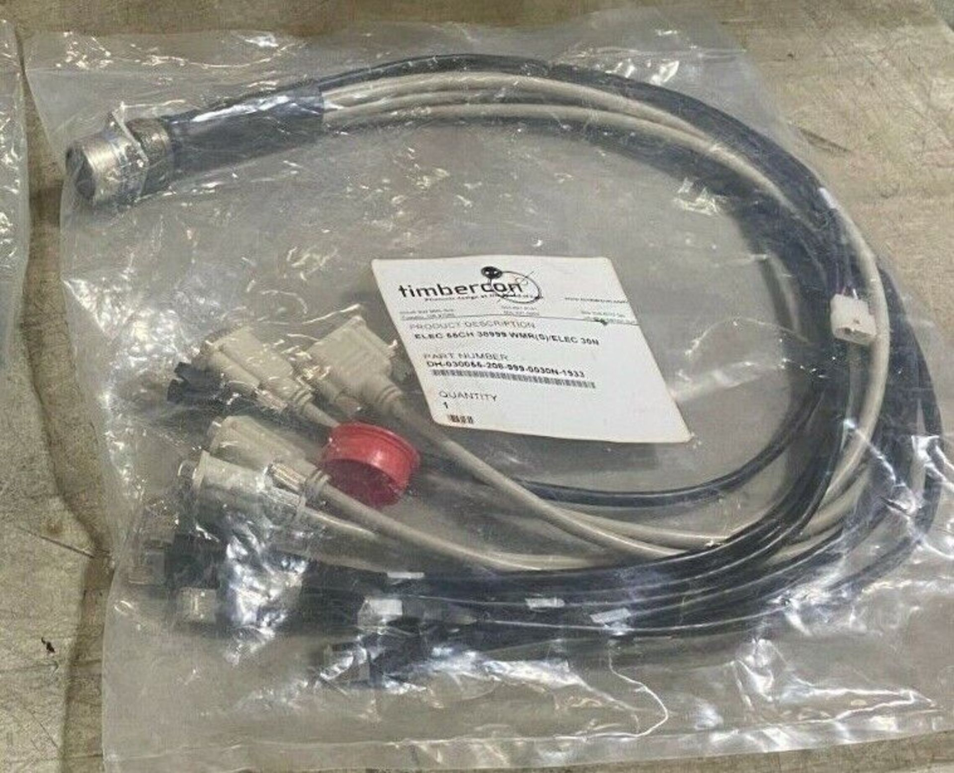 Timbercon Cable ELEC 55CH 38999 WMR(S)/ELEC 30N - DH-030055-208-999-0020N-1933