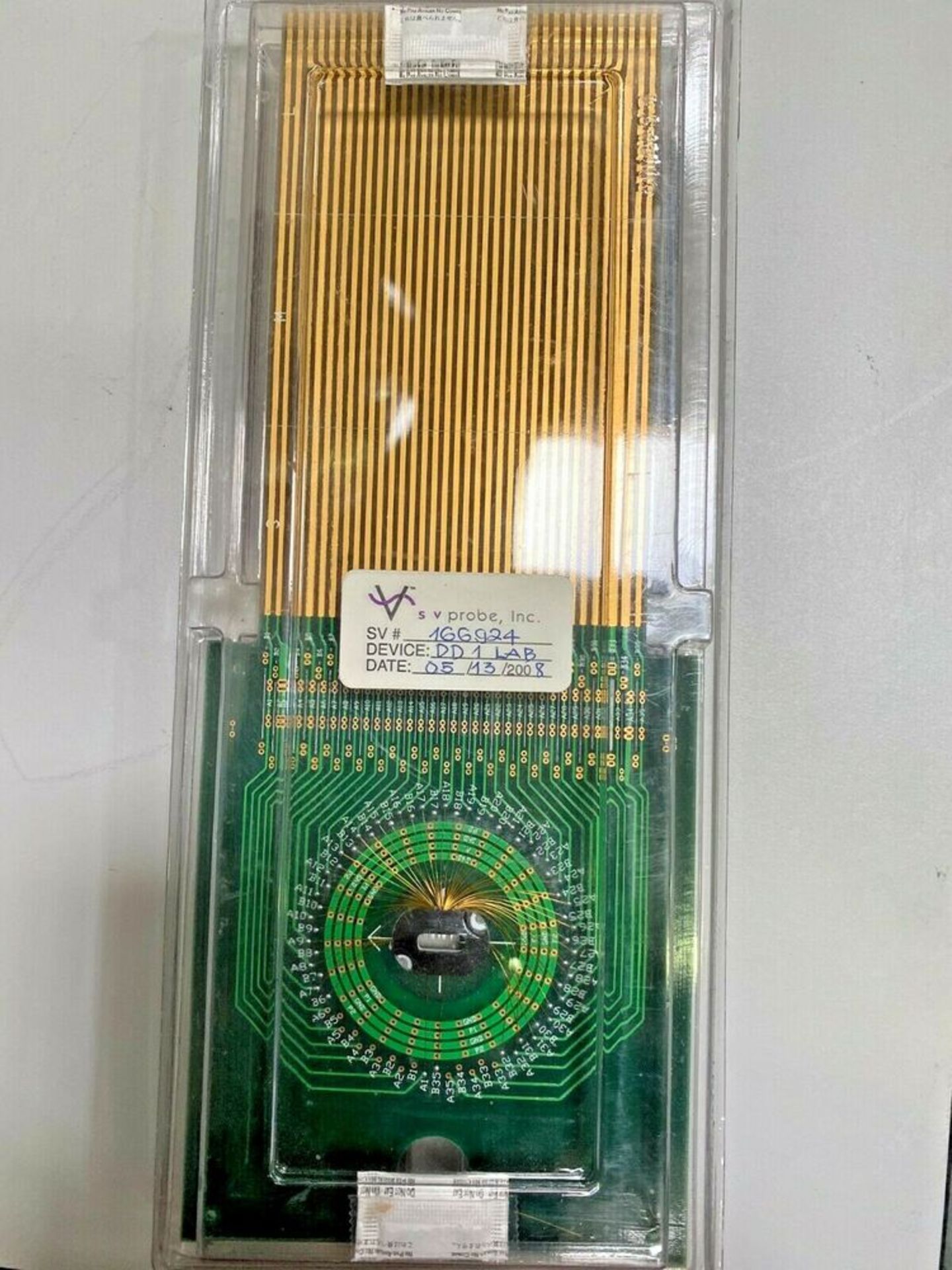 SV Probe Card PCB-0125-01 - Nidec S V TCL Semiconductor Test Board - Image 2 of 3