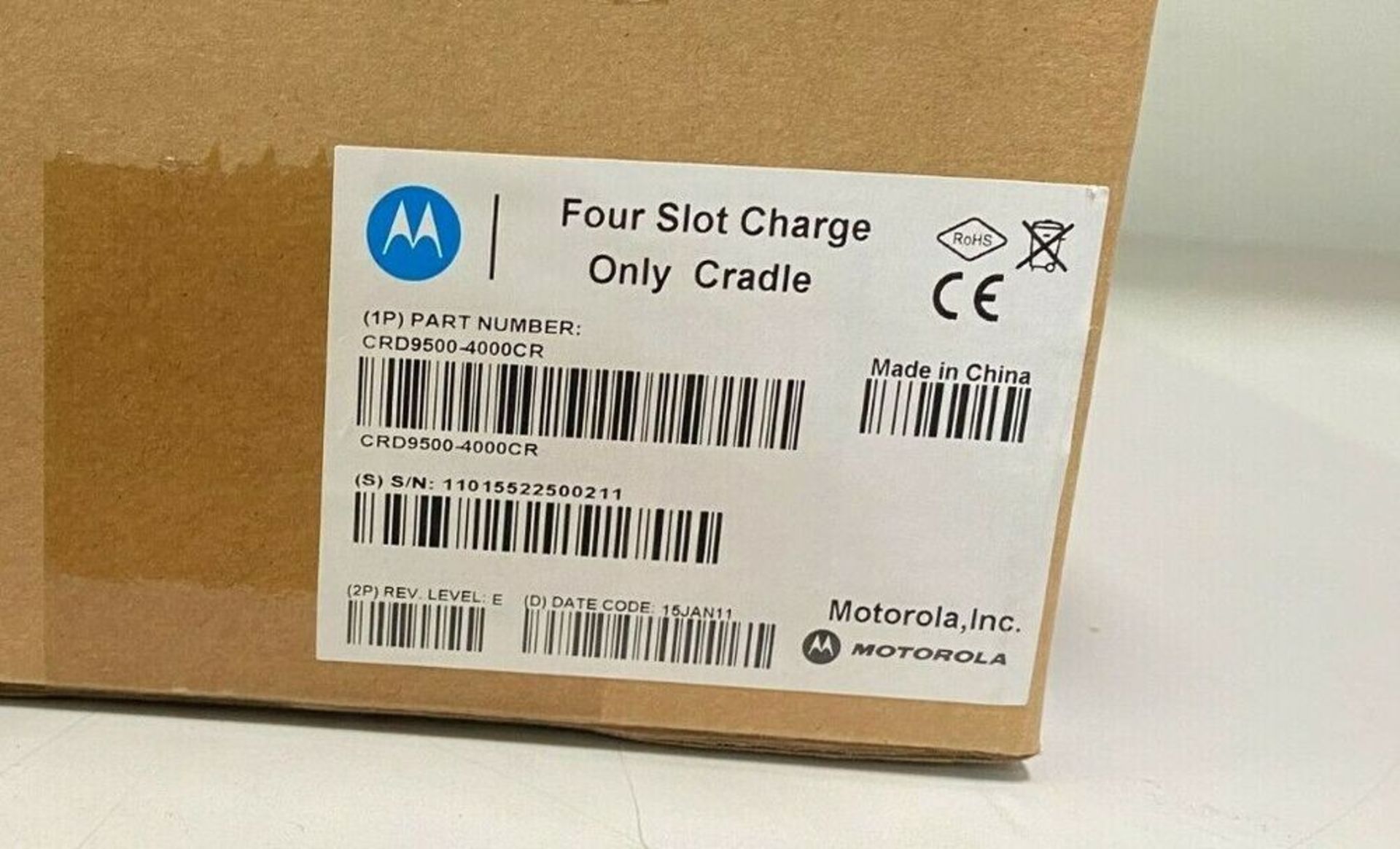 Motorola CRD-9500-4000CR Four Slot Charge Only Cradle - Battery Charger - Image 8 of 8
