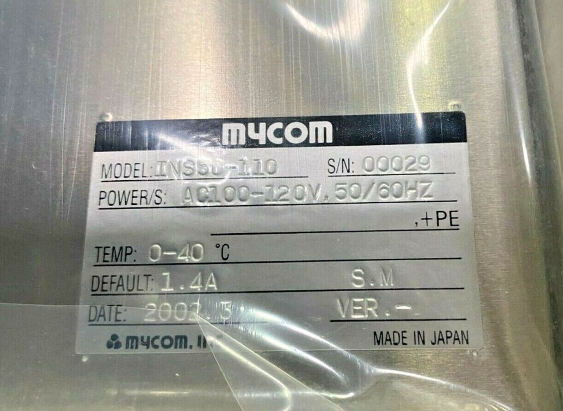 Mycom INS50-110 Stepping Motor Drive Control - Stepper - Image 3 of 3