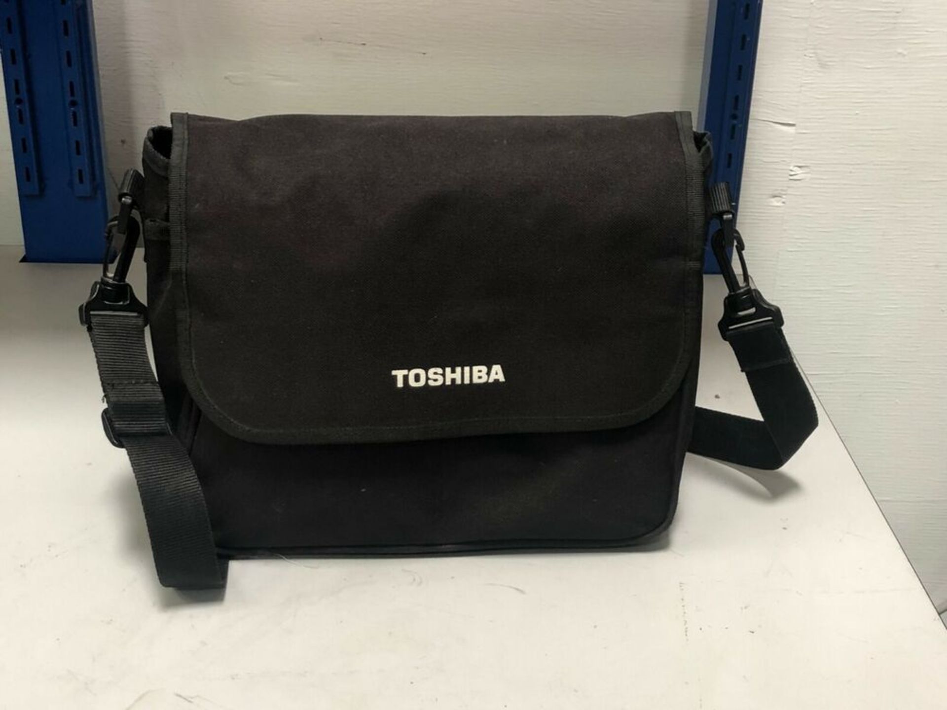 Toshiba TLP B2 LCD Projector with Carrying Case - Working - Image 2 of 3