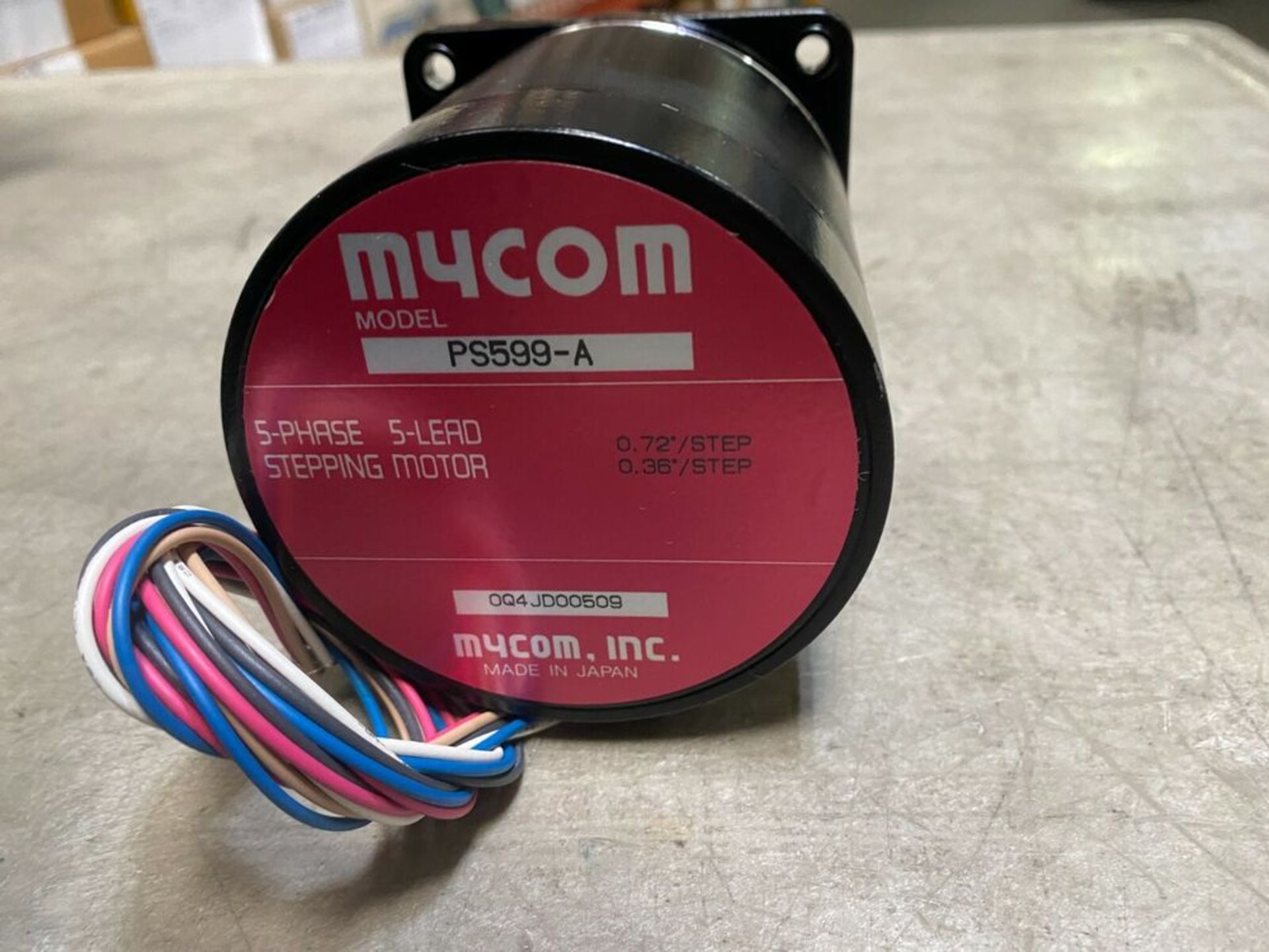 Mycom Nyden PS599-A 5-Phase 5-Lead Stepping Motor - Stepper Motors - Image 2 of 3