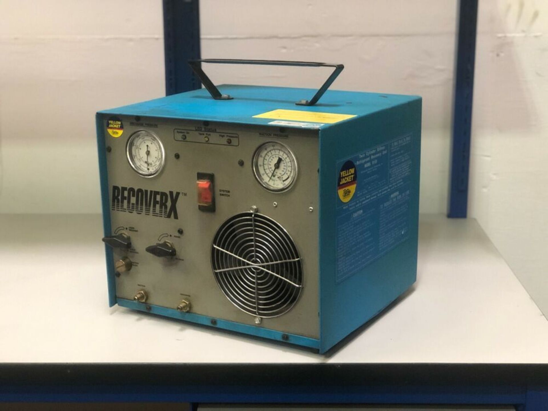 Ritchie Yellow Jacket RecoverX R-100 Refrigerant Recovery System - Image 3 of 3