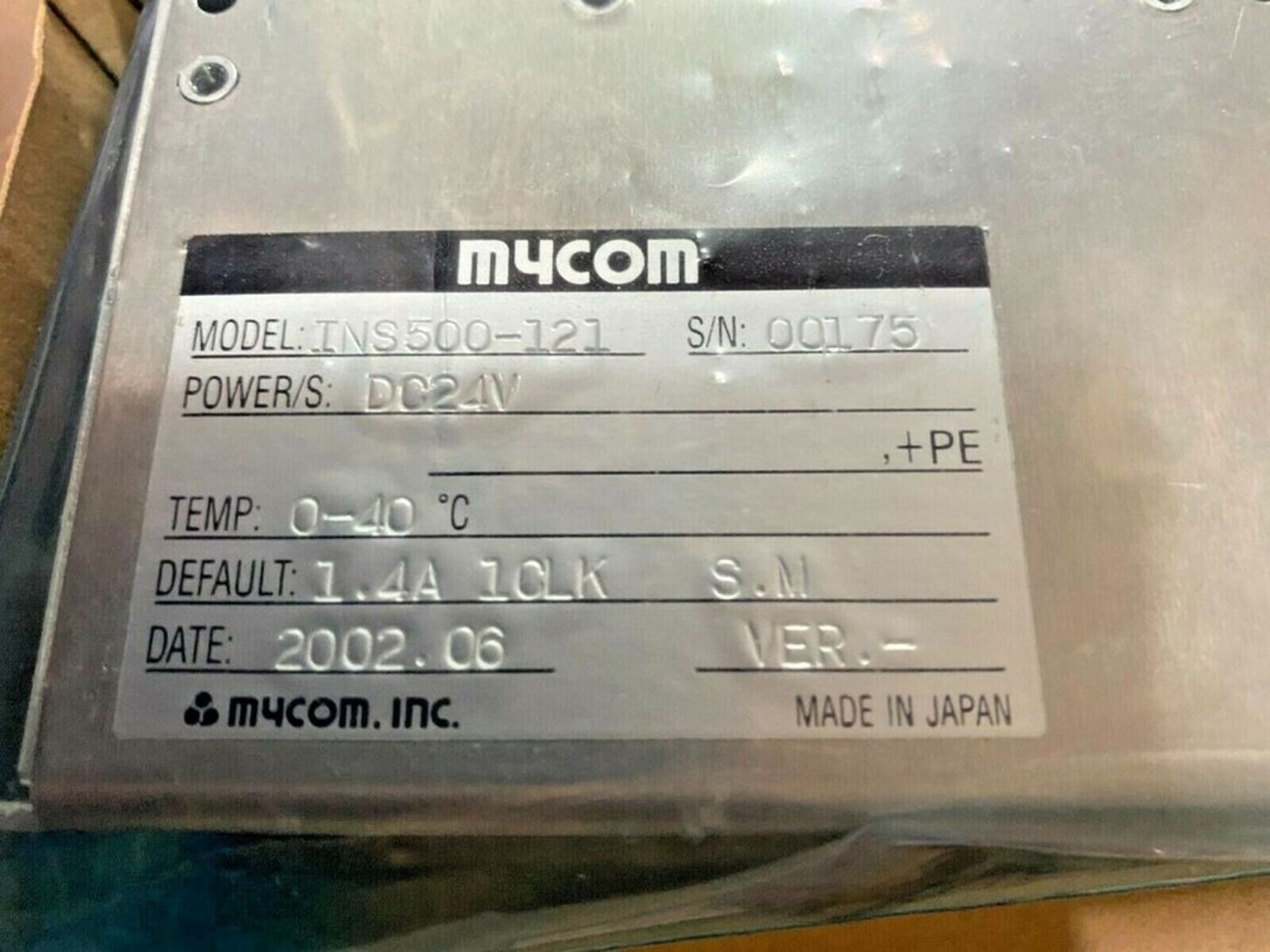 Mycom INS500-121 Stepping Motor Driver Controller - Stepper - Image 2 of 3