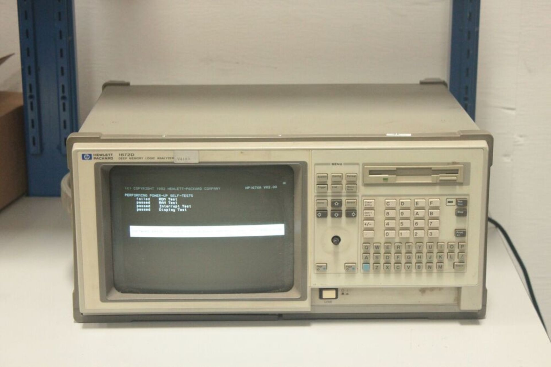 Hewlett-Packard HP 1672D Deep Memory Logic Analyzer for Parts AS-IS - Agilent - Image 2 of 3