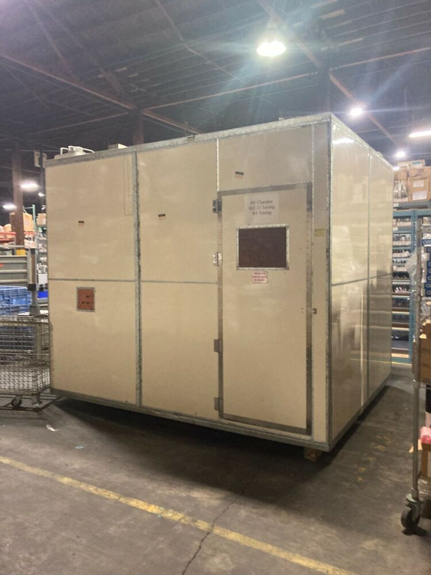 EMI RF Shielded Testing Chamber 9.5' x 7.7' x 7.5' Internal - FCC Interference