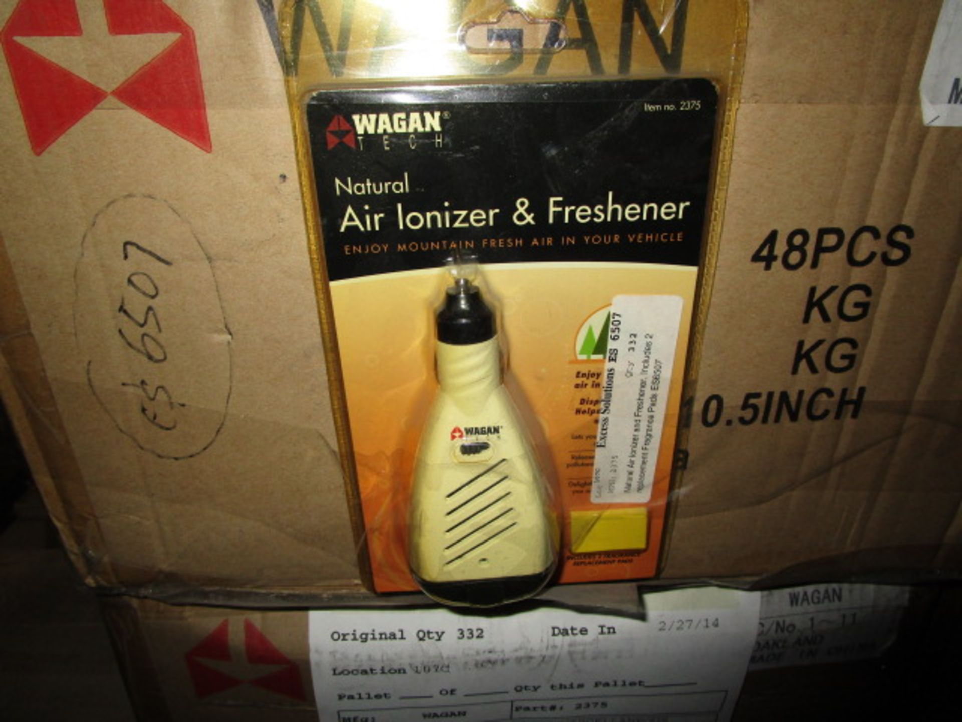 PALLET CONTAINING CONTENTS OF WAGAN AIR IONIZER & FRESHNER - Image 3 of 4