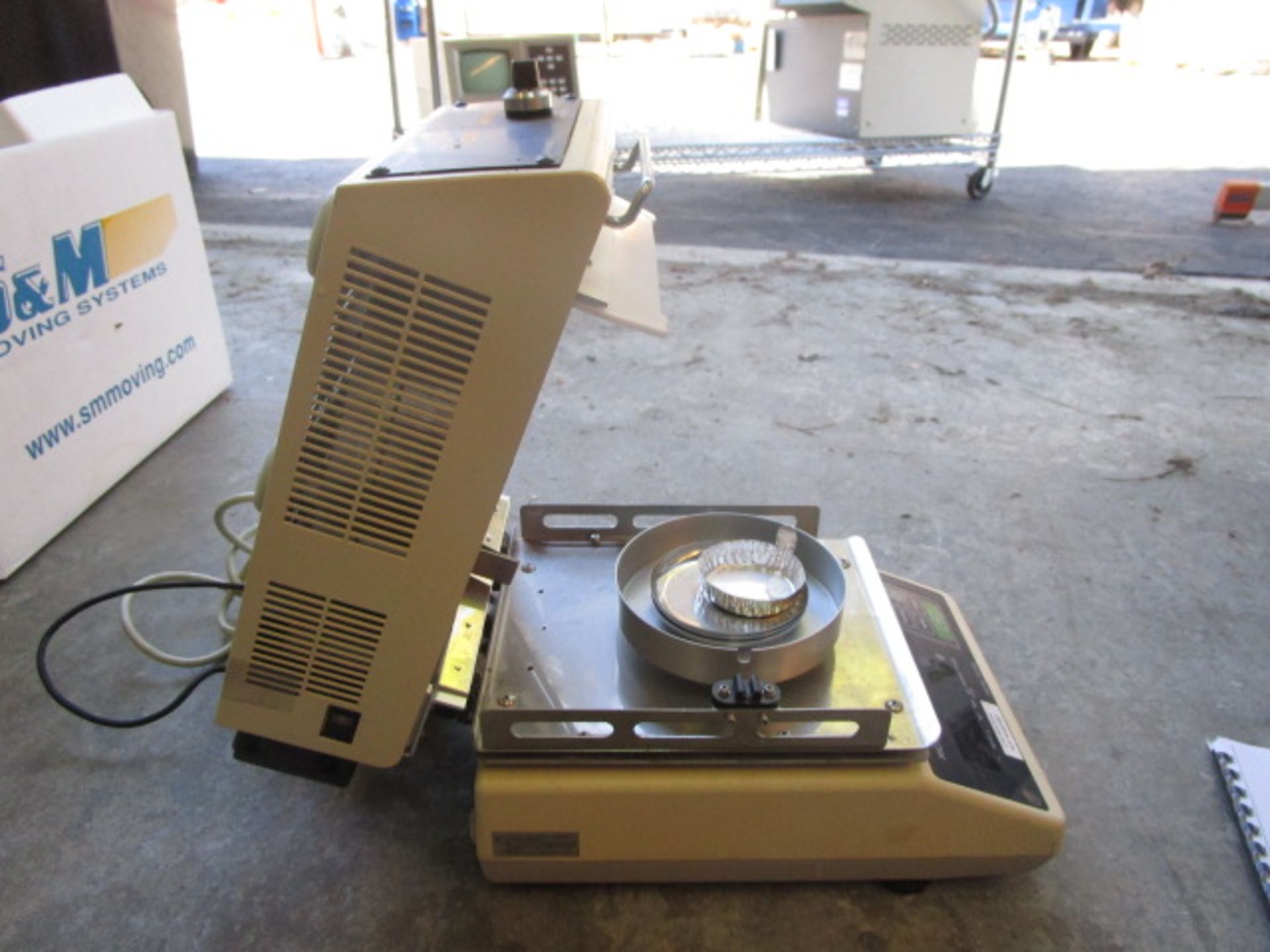 Shimadzu moisture balance EB-340MOC with Shimadzu Heater unit with instruction manual - Image 8 of 11