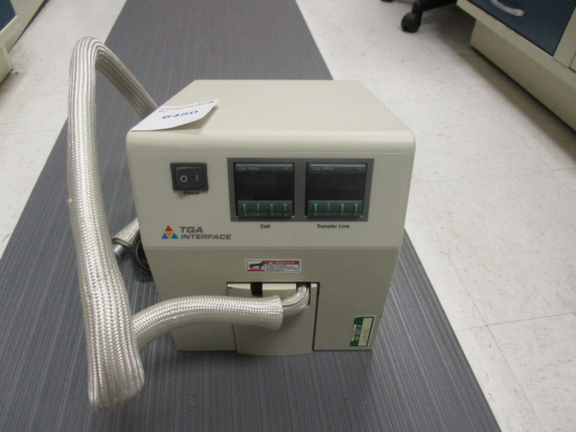 TGA interface to Nicolet FTIR spectrophotometer