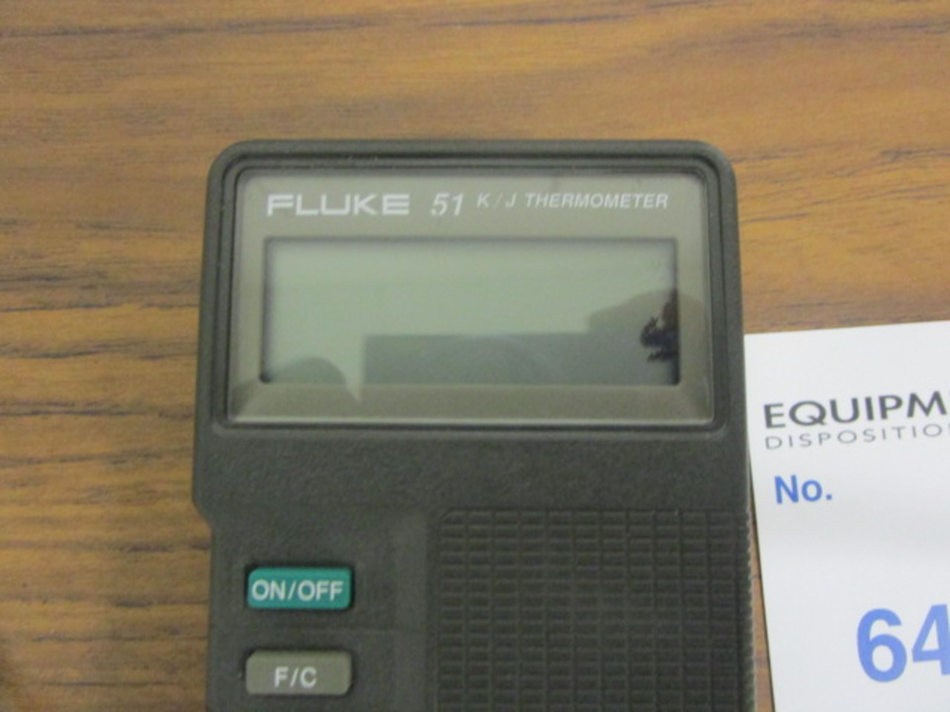 FLUKE 51 K/J thermometer thermocouple - Image 2 of 5