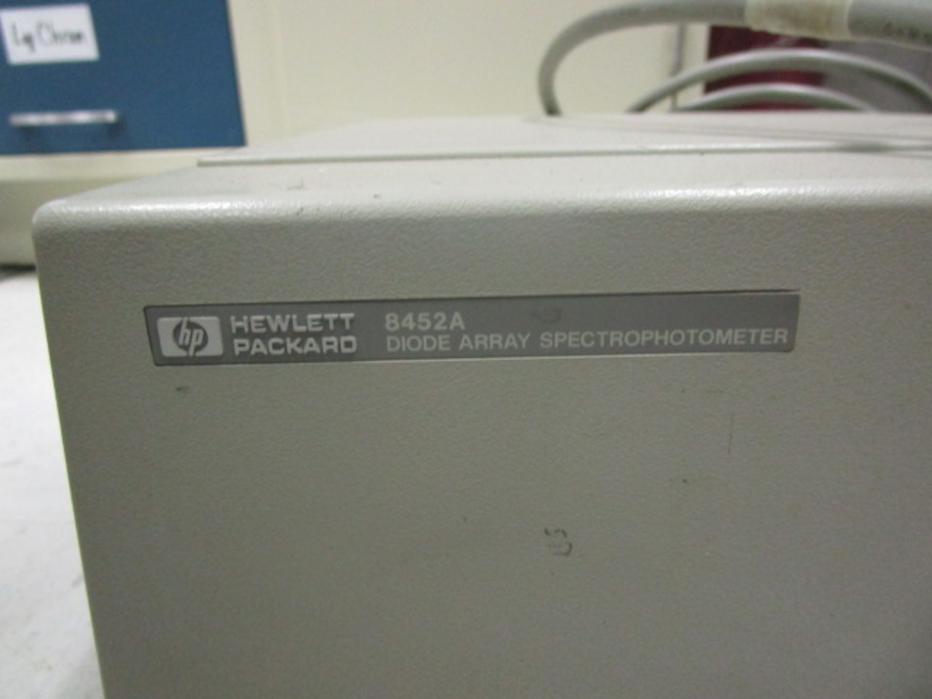 Hewlett Packard 8452 UV-Vis Spectro Photometer with gpib cable (for parts) - Image 2 of 6