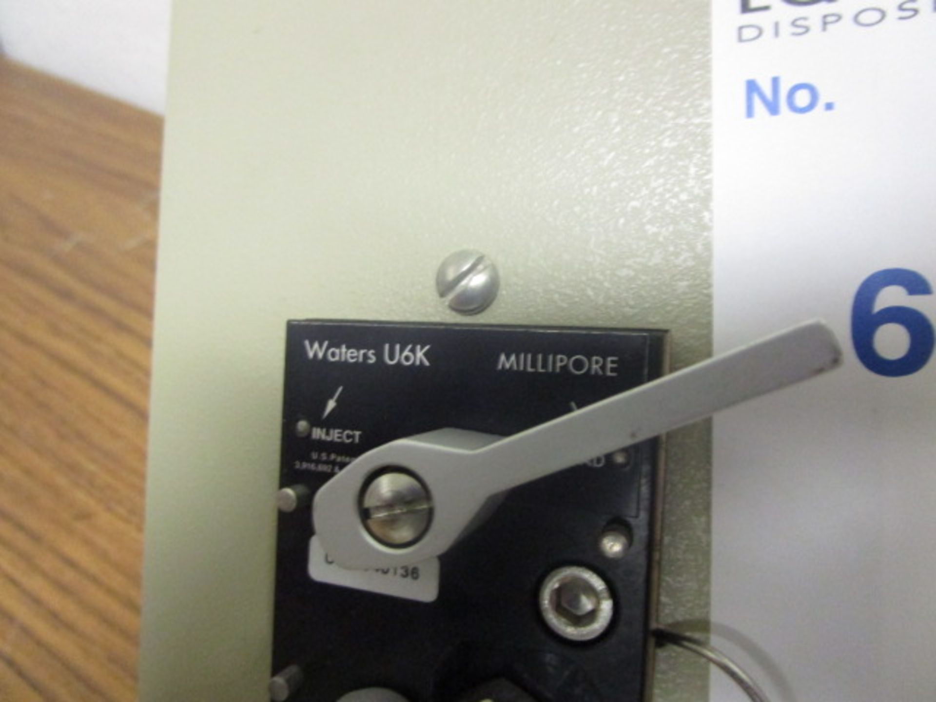 Waters U6K millipore HPLC injector