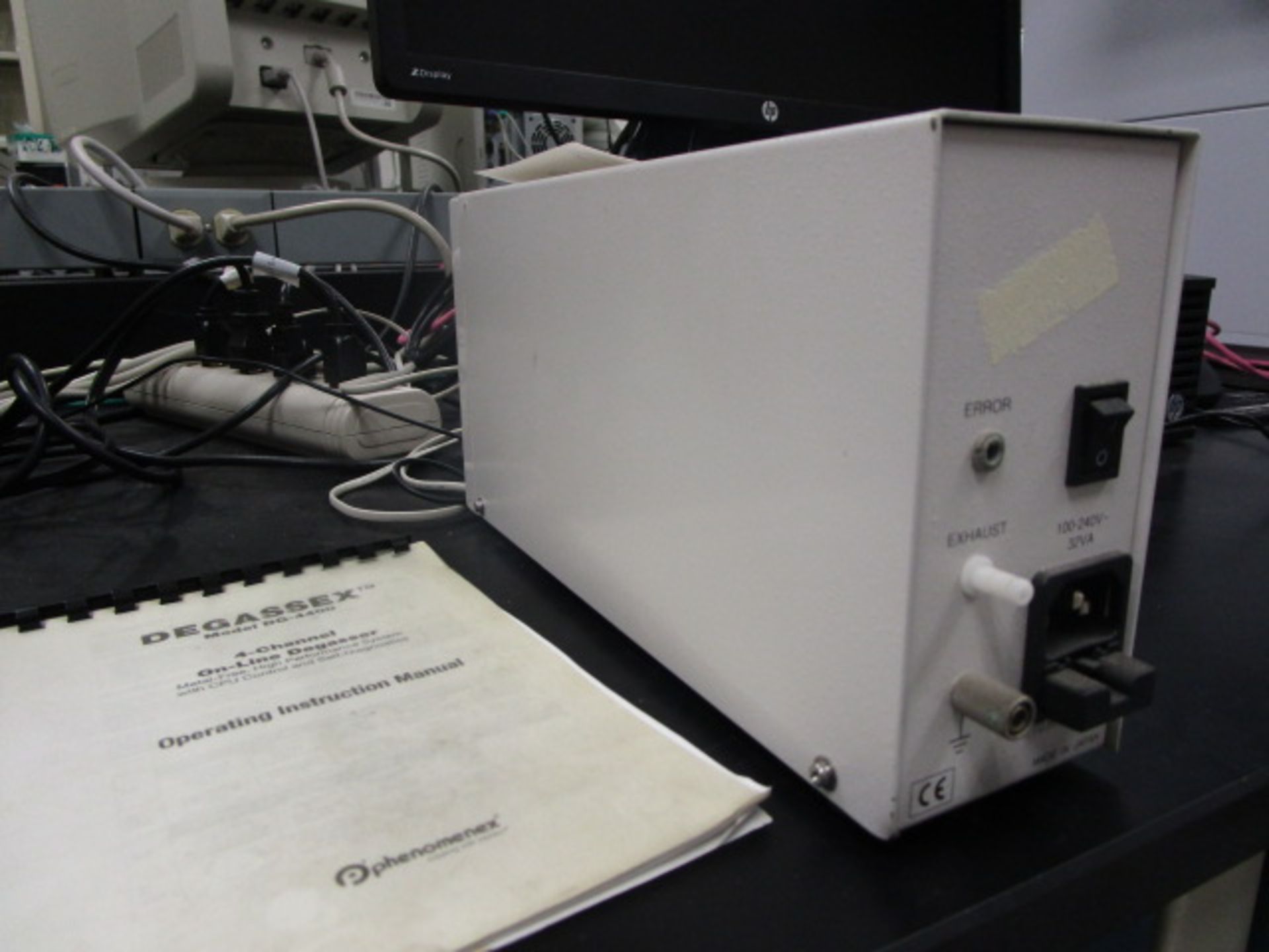 Phenomenex Degassex, DG-400 4 Channel on-line Degasser with CPU control and self diagnostics. - Image 6 of 6