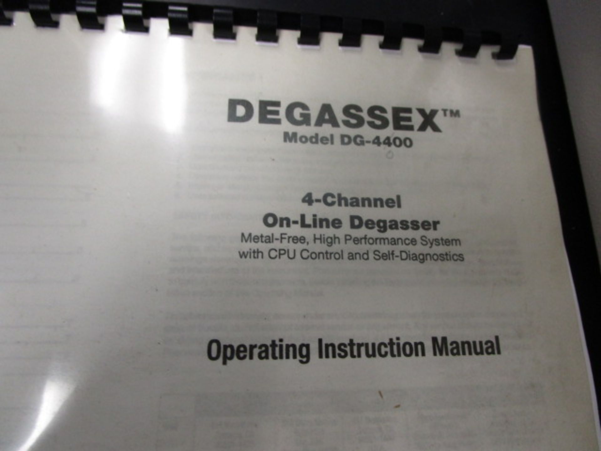 Phenomenex Degassex, DG-400 4 Channel on-line Degasser with CPU control and self diagnostics. - Image 4 of 6