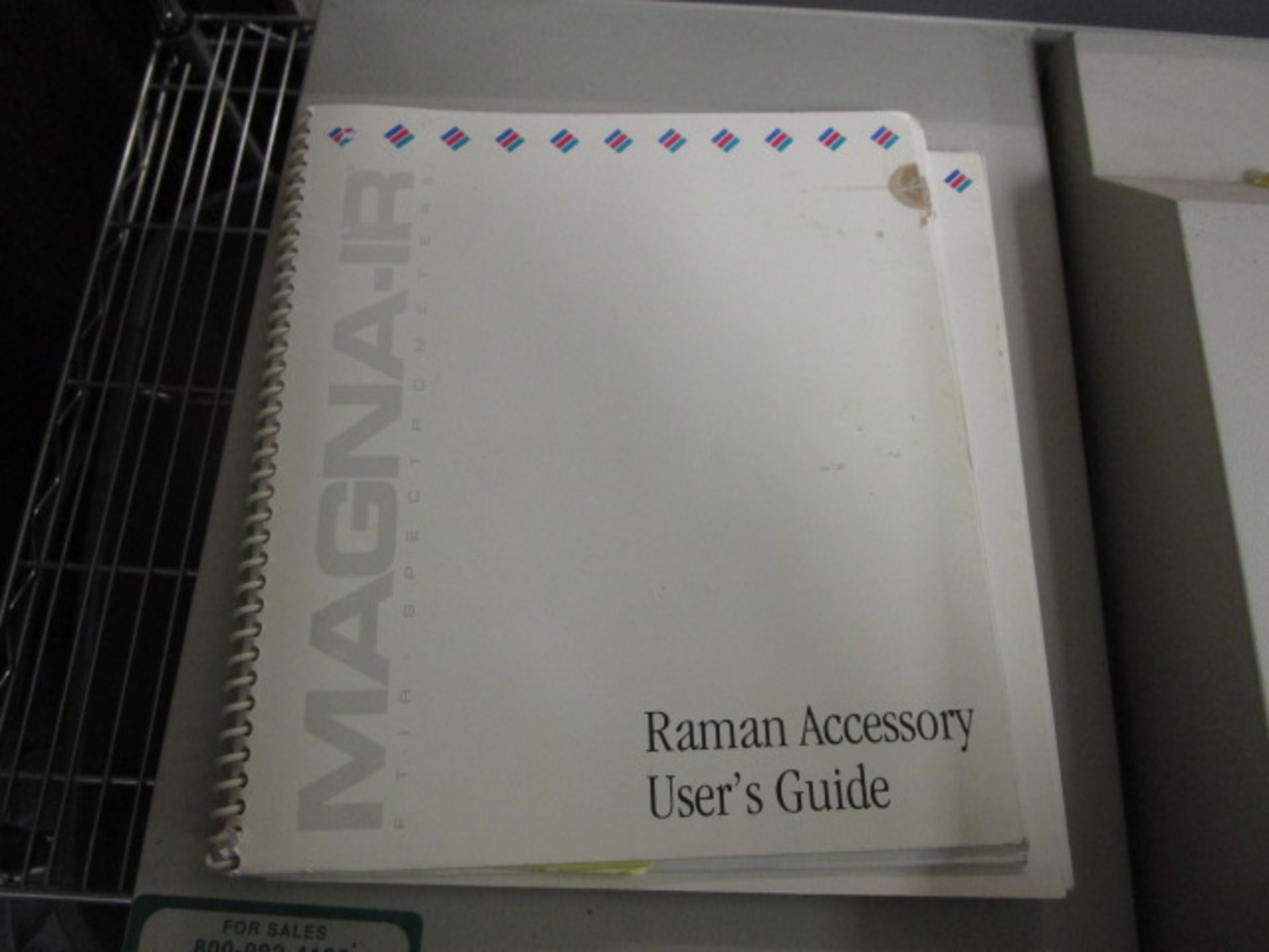 Nicolet Magna- IR 560 Spectromer E.S.P. to include software tutorial, and "32 bit" SW. Near and - Image 28 of 31