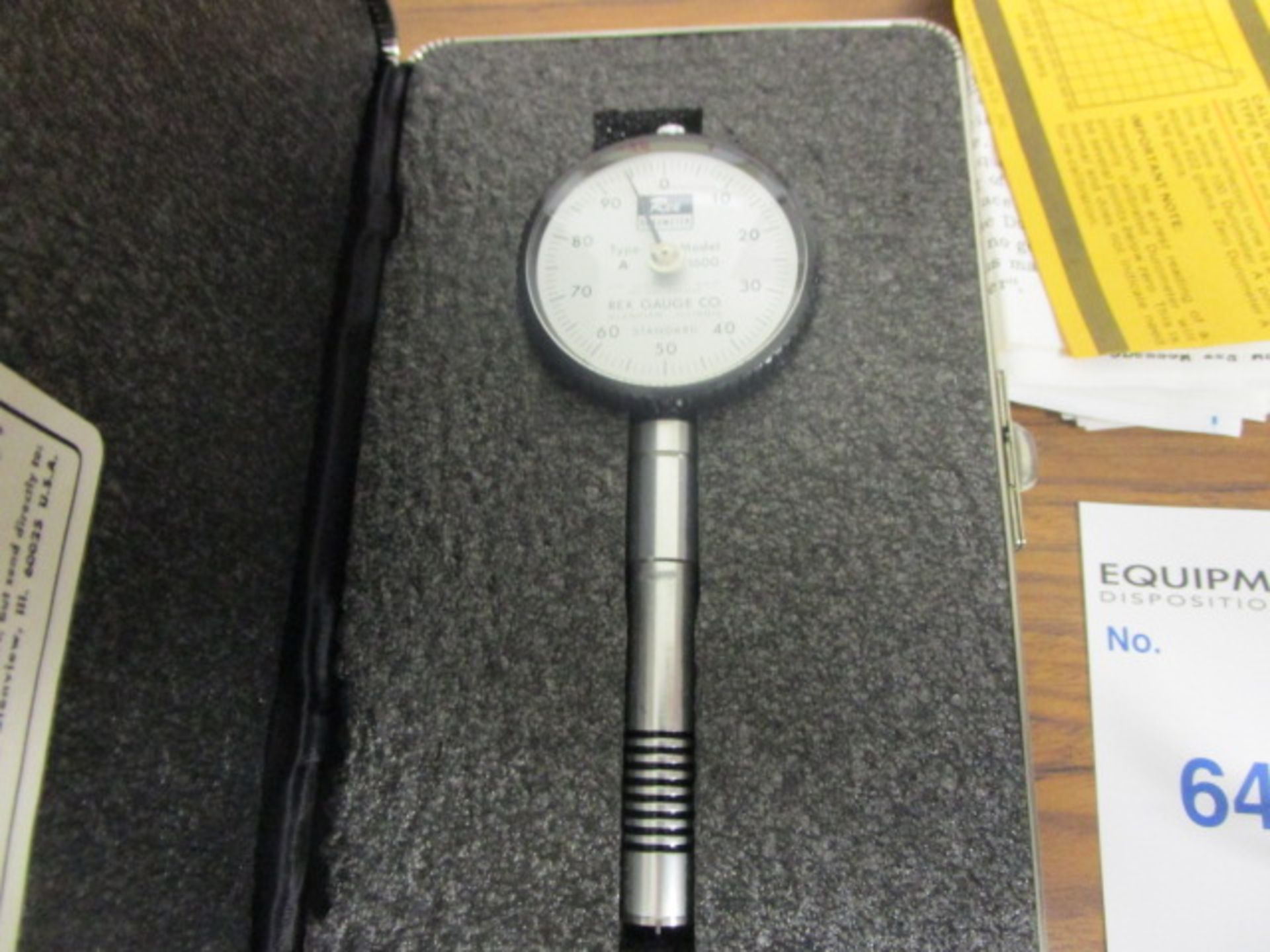 REX Durometer type A model 1600 (A standard dial 1600) - Image 7 of 7
