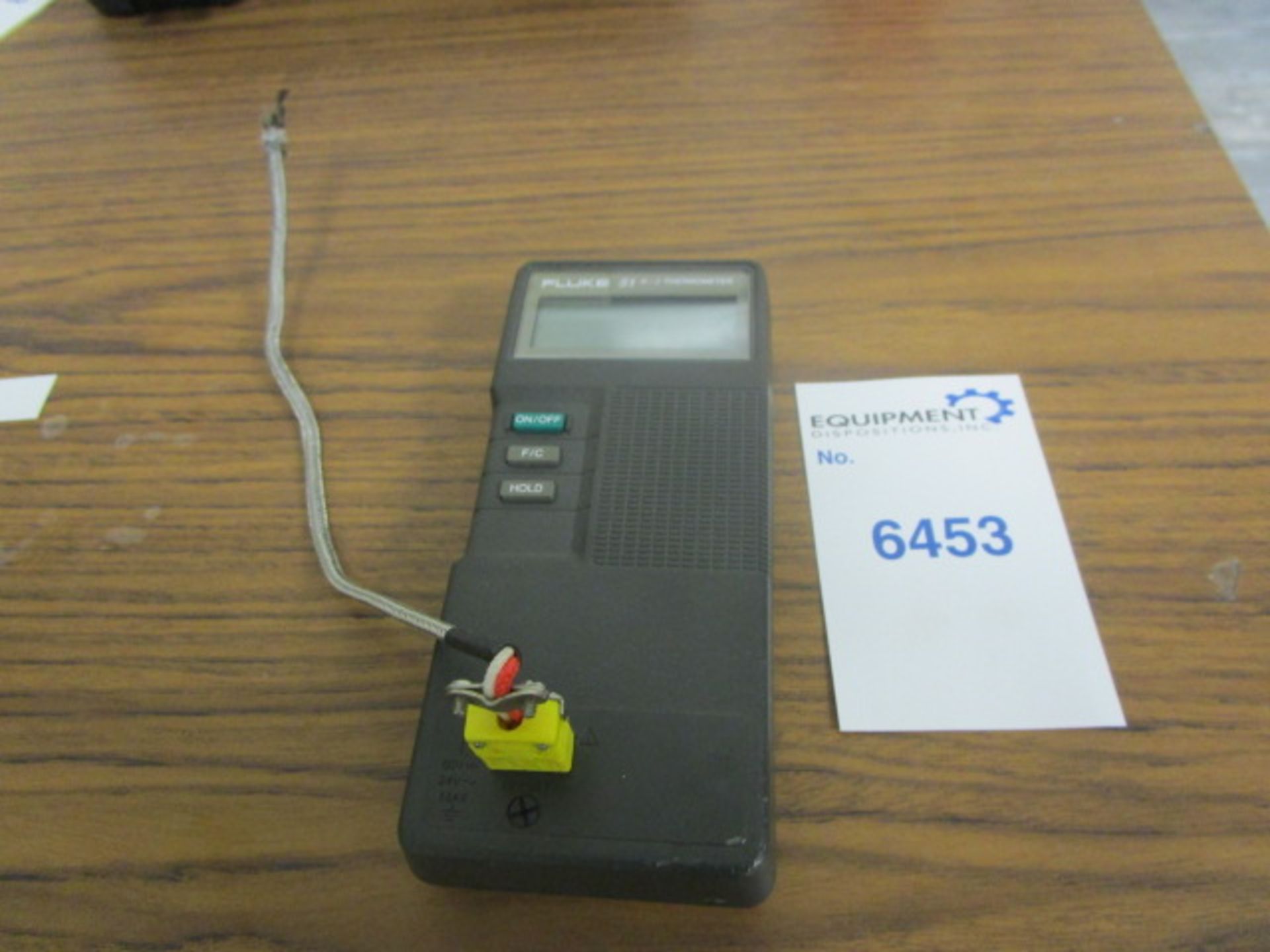 FLUKE 51 K/J thermometer thermocouple - Image 3 of 5