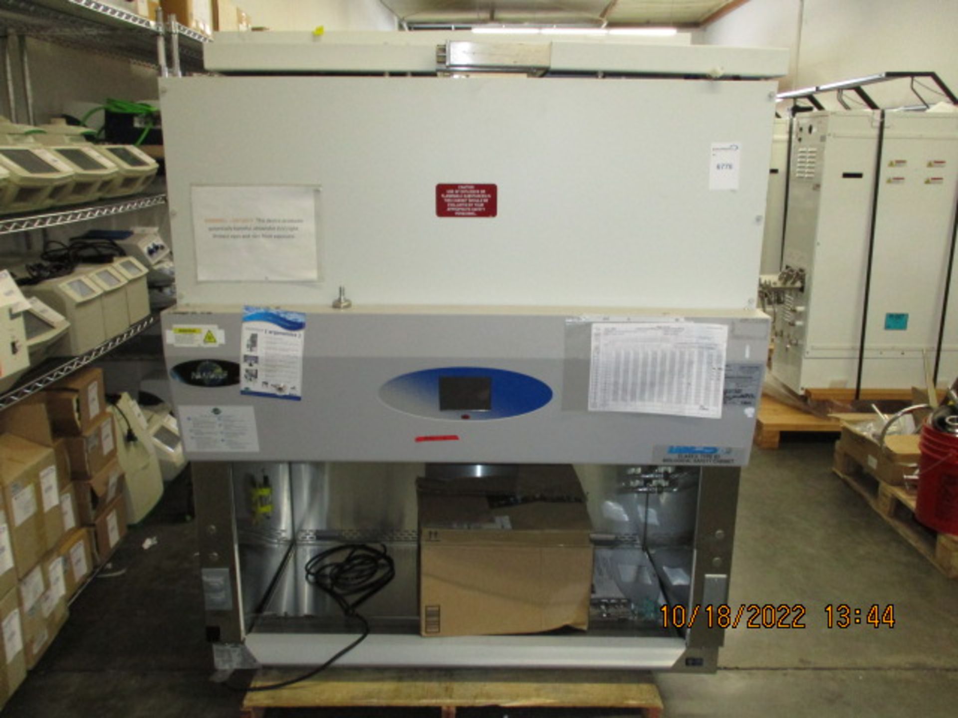 NUARE MODEL: NU-430-400 SERIES: 65 LABGARD ES CLASS 2, TYPE B2 BIOLOGICAL SAFETY CABINET