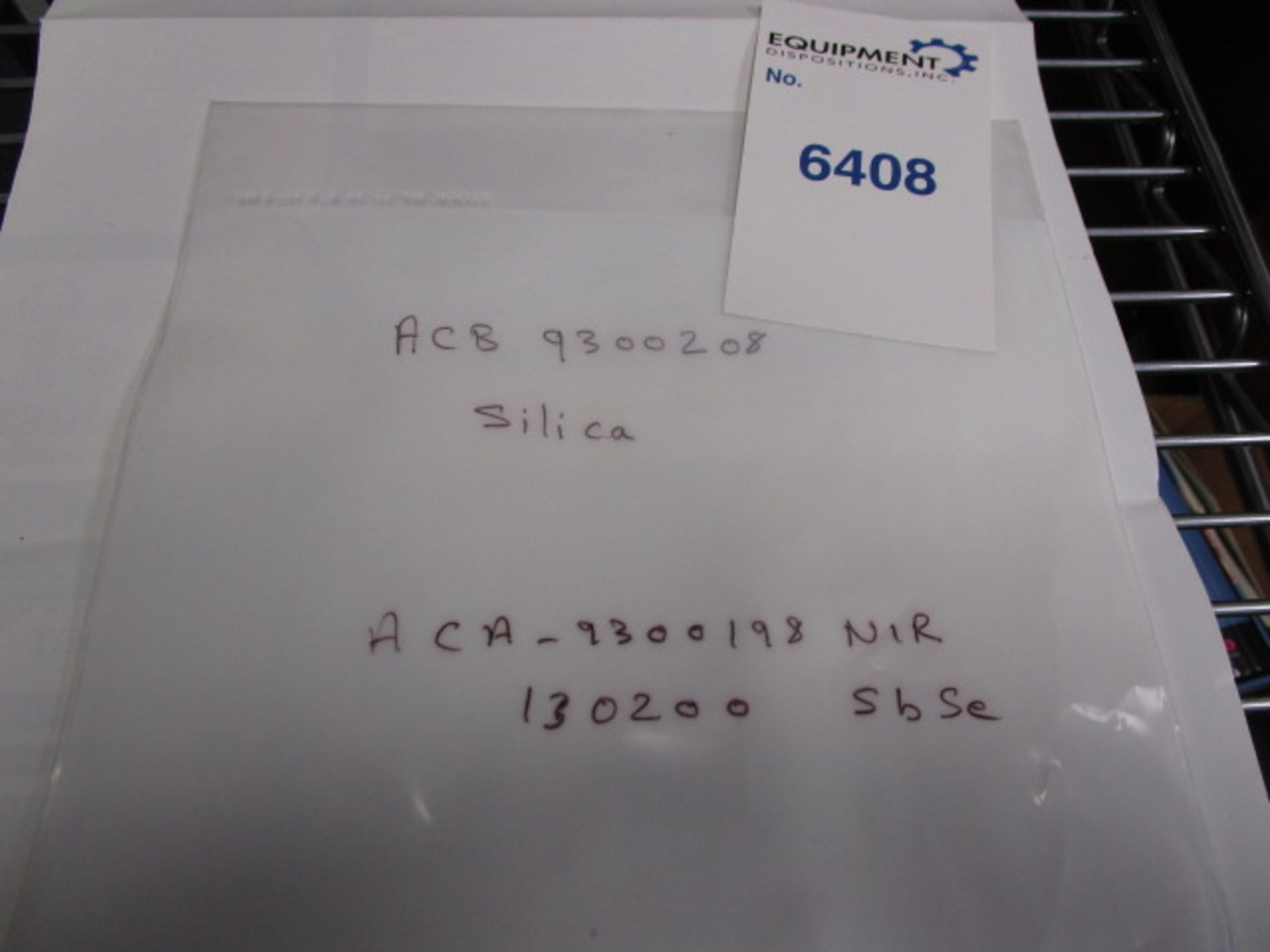 Nicolet FTIR Detector ACB 9300208 Silica, ACA 9300198 NIR 130300 SBSE - Image 6 of 6