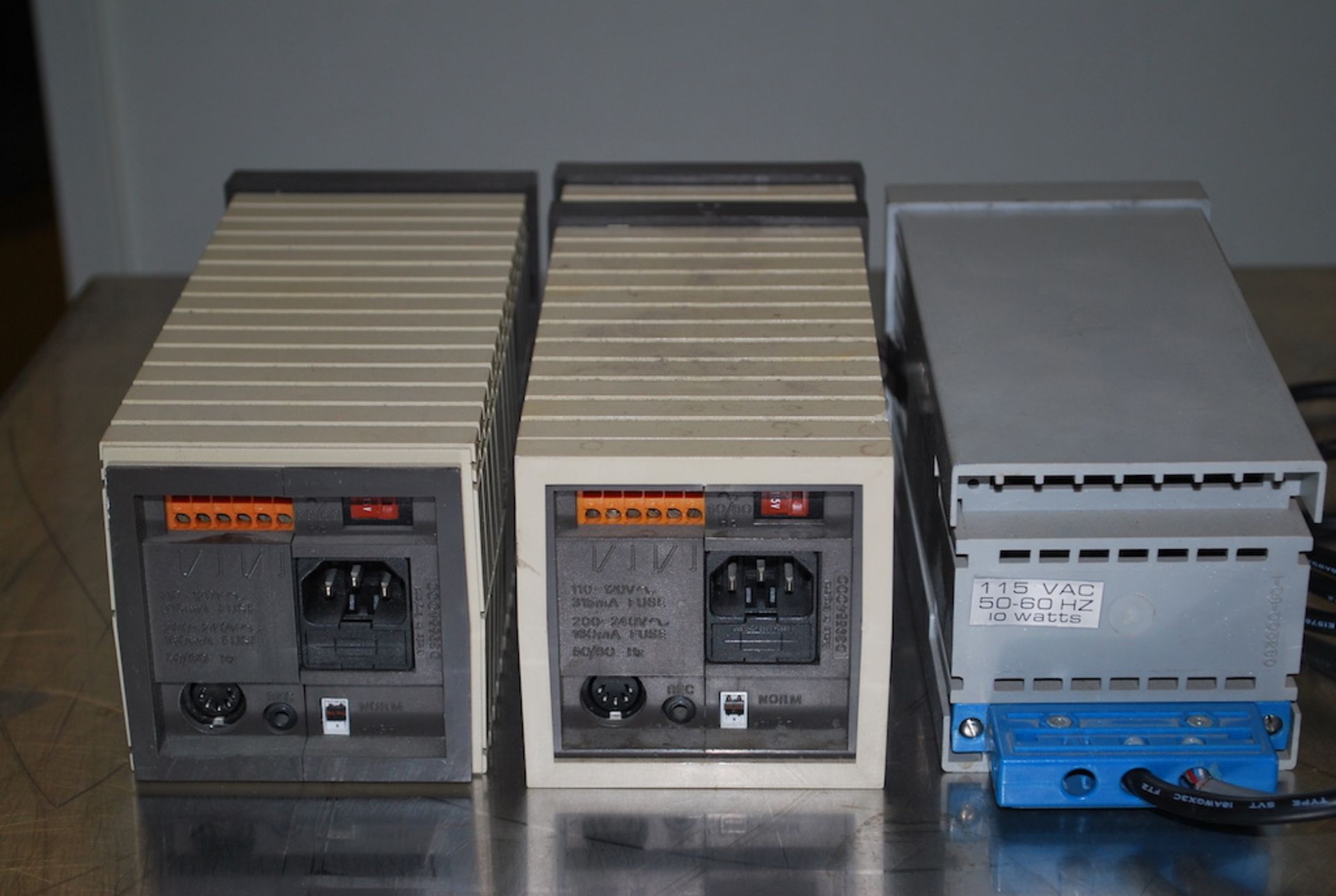 Qty-3 Convectron gauge controllers + one ( 1 ) head and matching Micron controller - Image 9 of 9