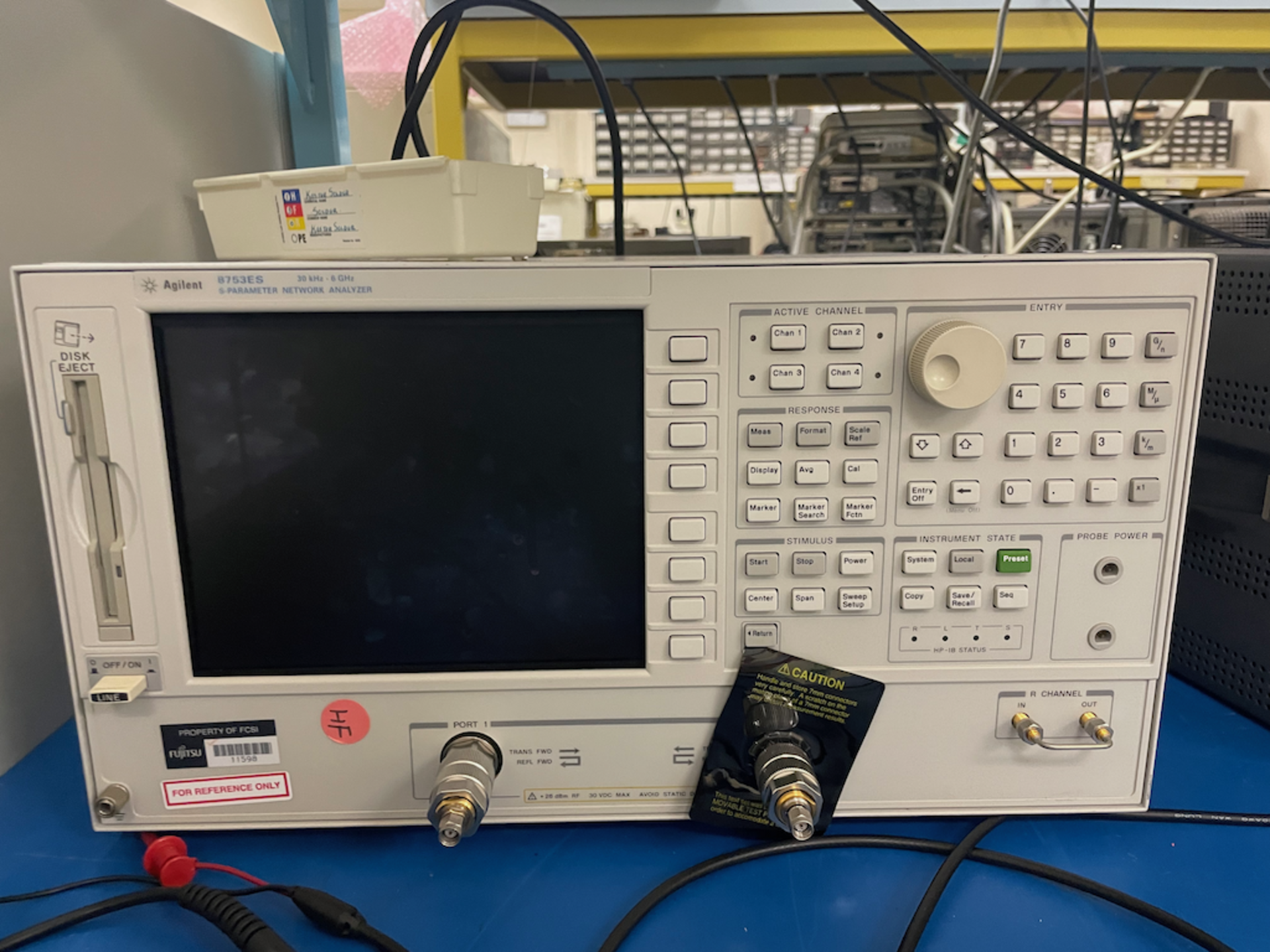 Agilent 8753ES S-Parameter Network Analyzer OPTION 006