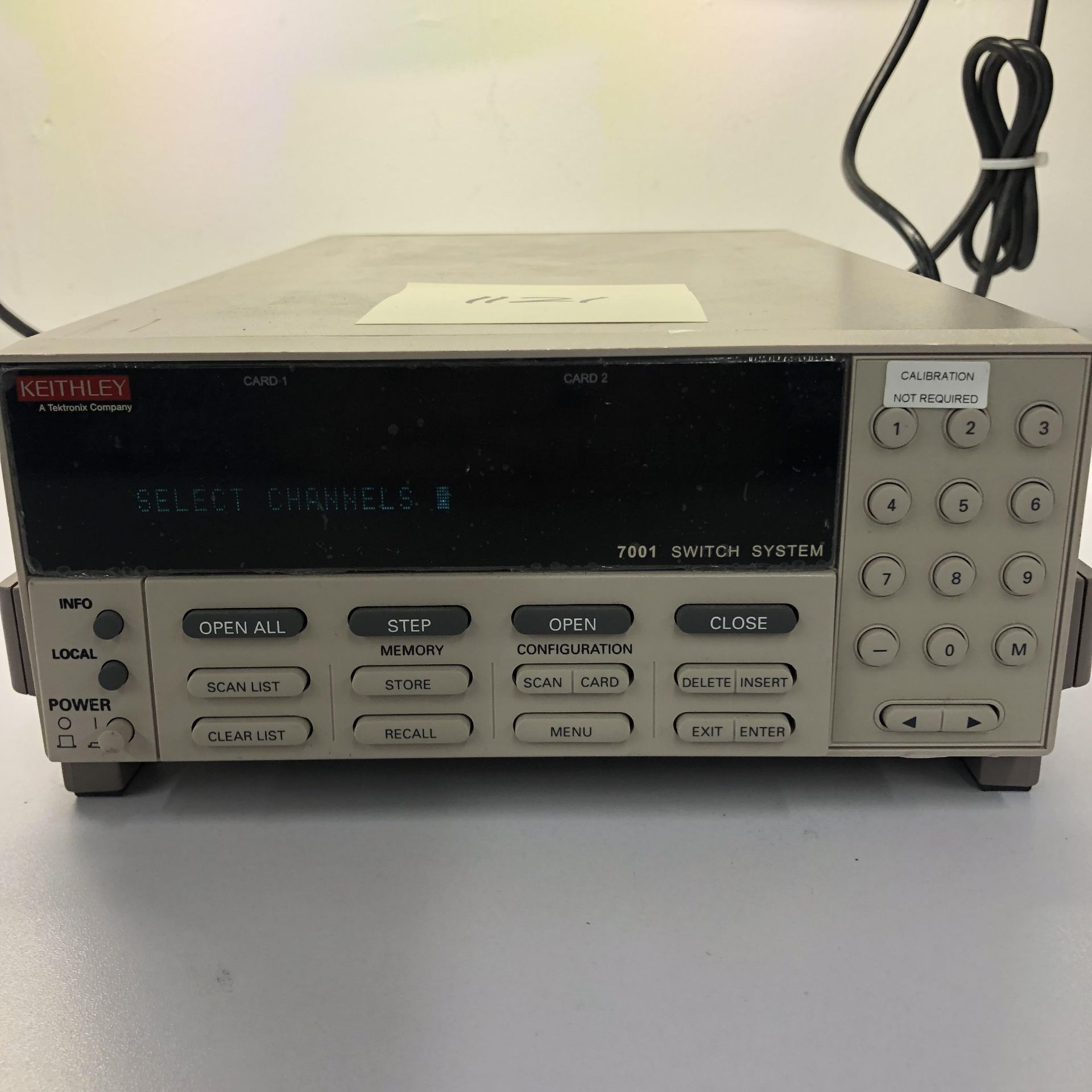 KEITHLEY 7001 SWITCH SYSTEM   1218 Alderwood Ave Sunnyvale, California