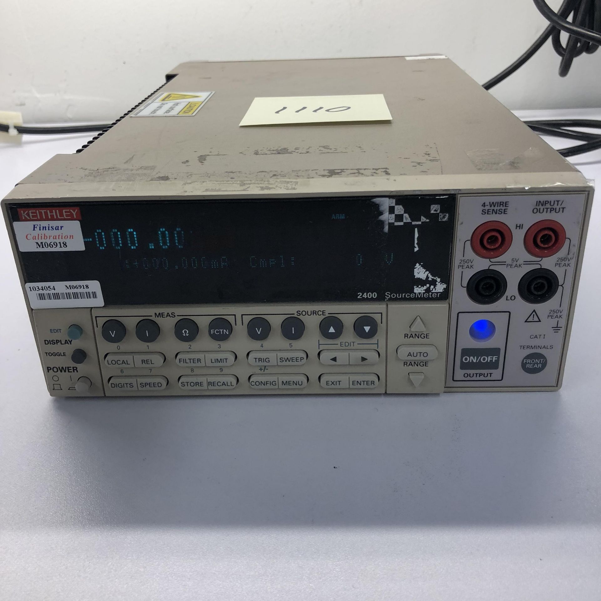 KEITHLEY 2400 SOURCE METER   Auto Off   1218 Alderwood Ave Sunnyvale, California