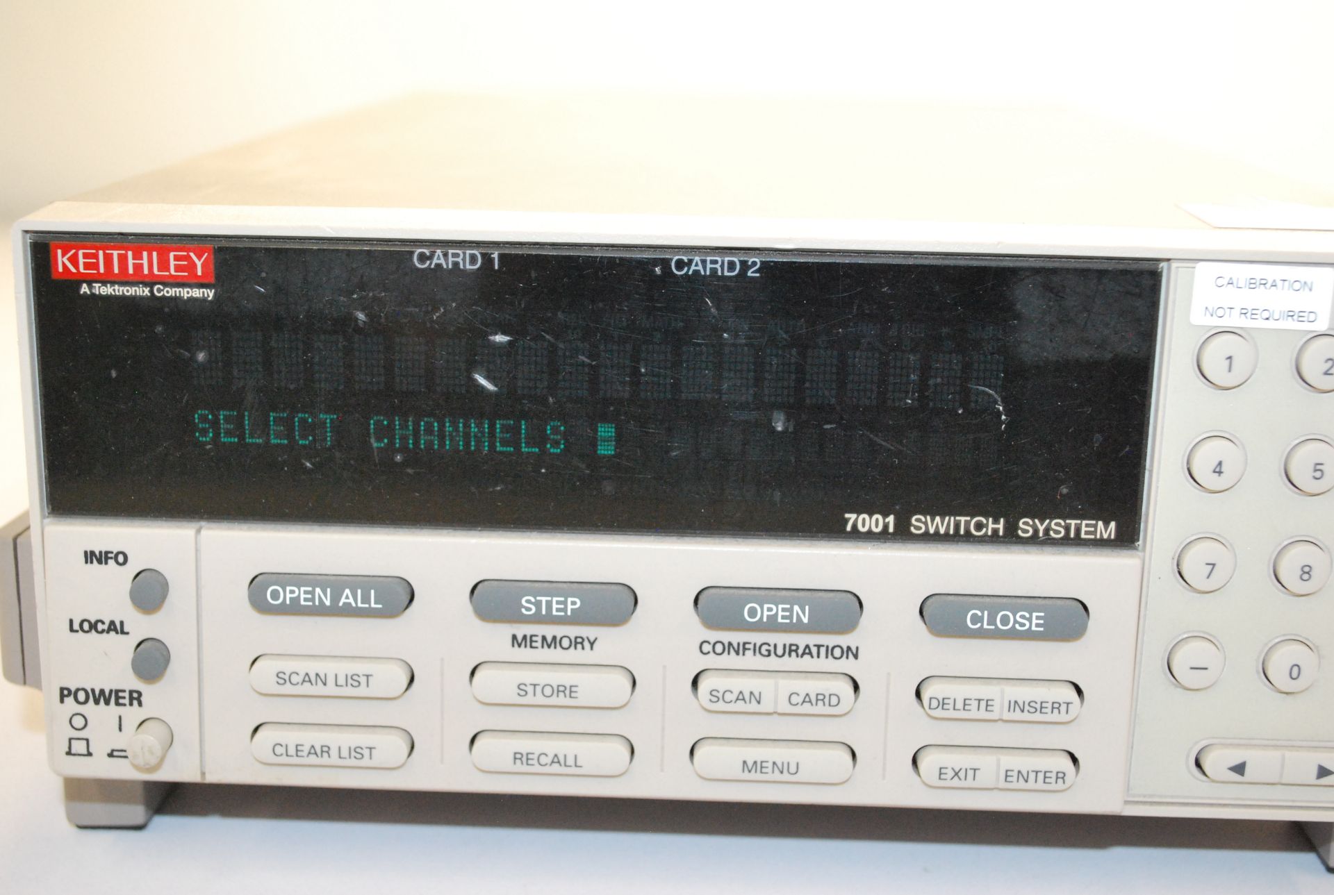 KEITHLEY 7001 SWITCH SYSTEM   1218 Alderwood Ave Sunnyvale, California - Image 2 of 9