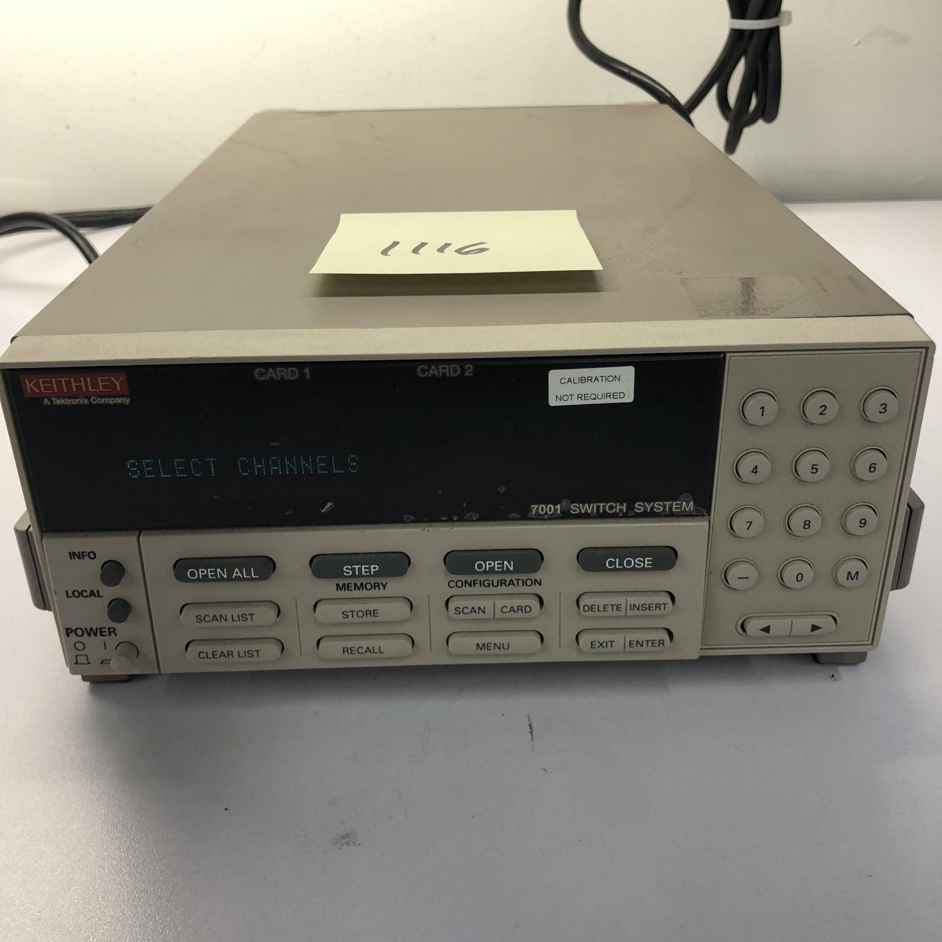 KEITHLEY 7001 SWITCH SYSTEM   1218 Alderwood Ave Sunnyvale, California