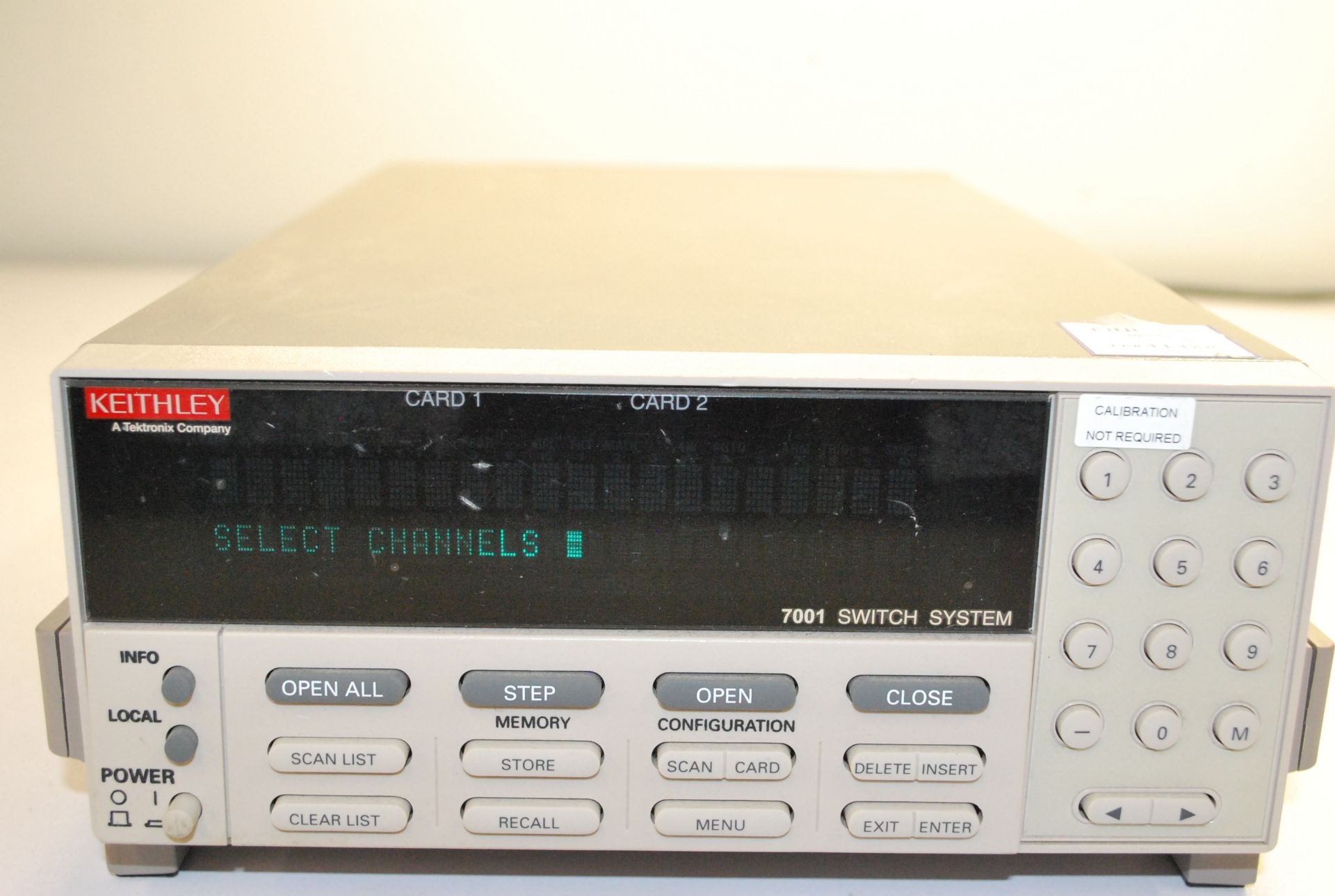 KEITHLEY 7001 SWITCH SYSTEM   1218 Alderwood Ave Sunnyvale, California - Image 8 of 9