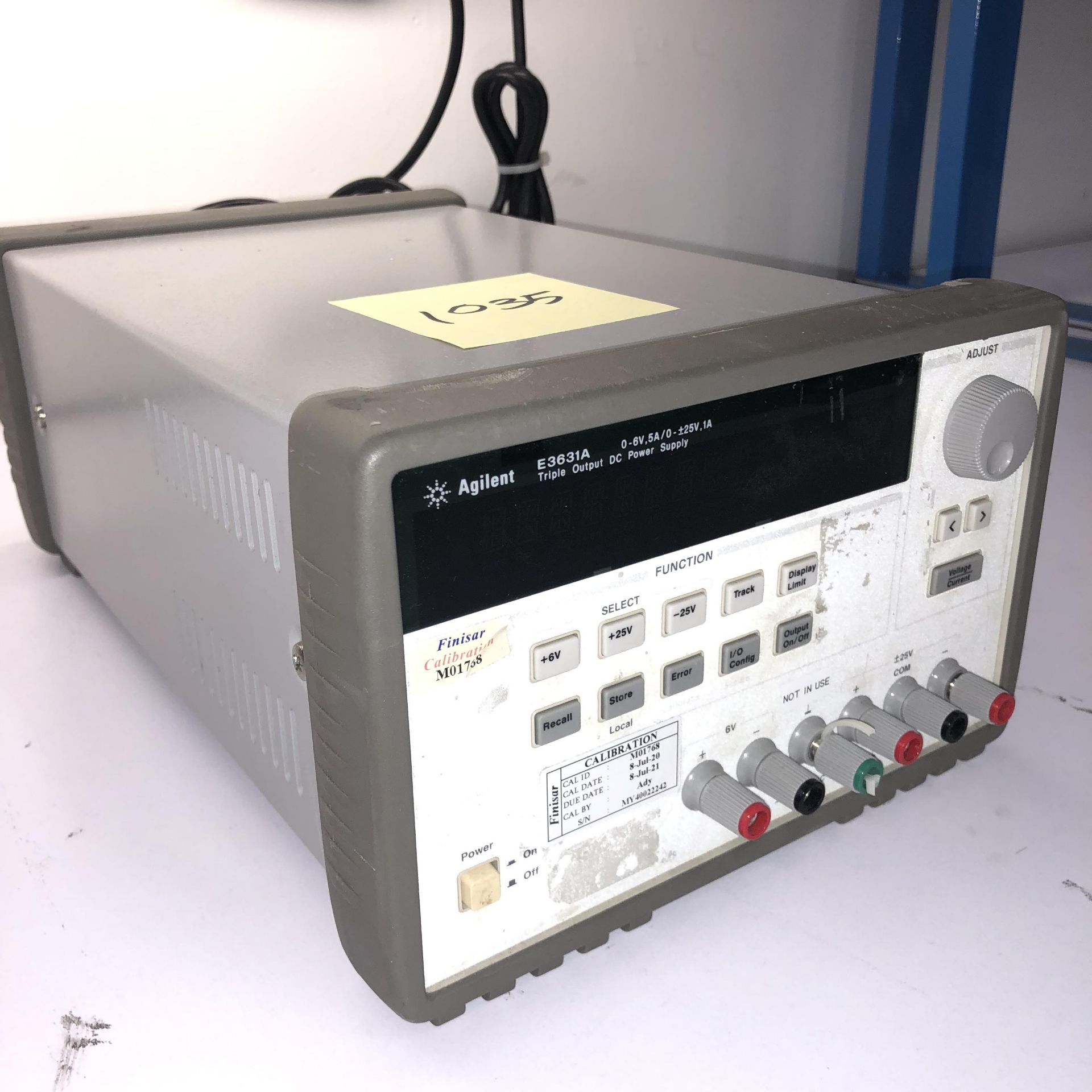 AGILENT E3631A TRIPLE OUTPUT DC POWER SUPPLY   1218 Alderwood Ave Sunnyvale, California - Image 2 of 6