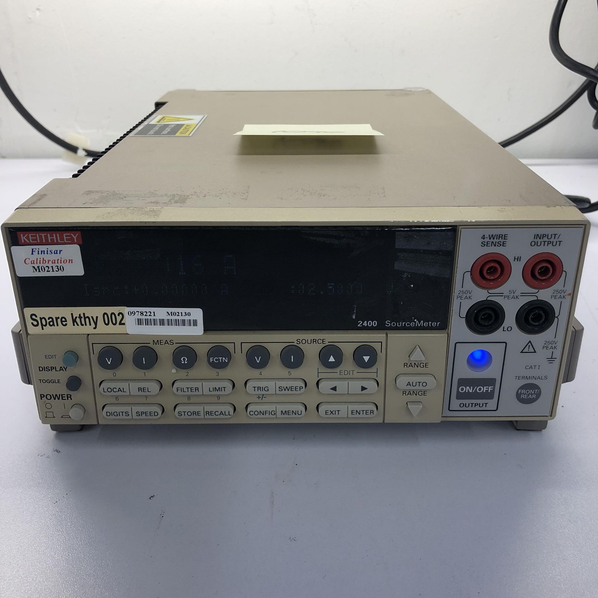 KEITHLEY 2400 SOURCE METER   1218 Alderwood Ave Sunnyvale, California