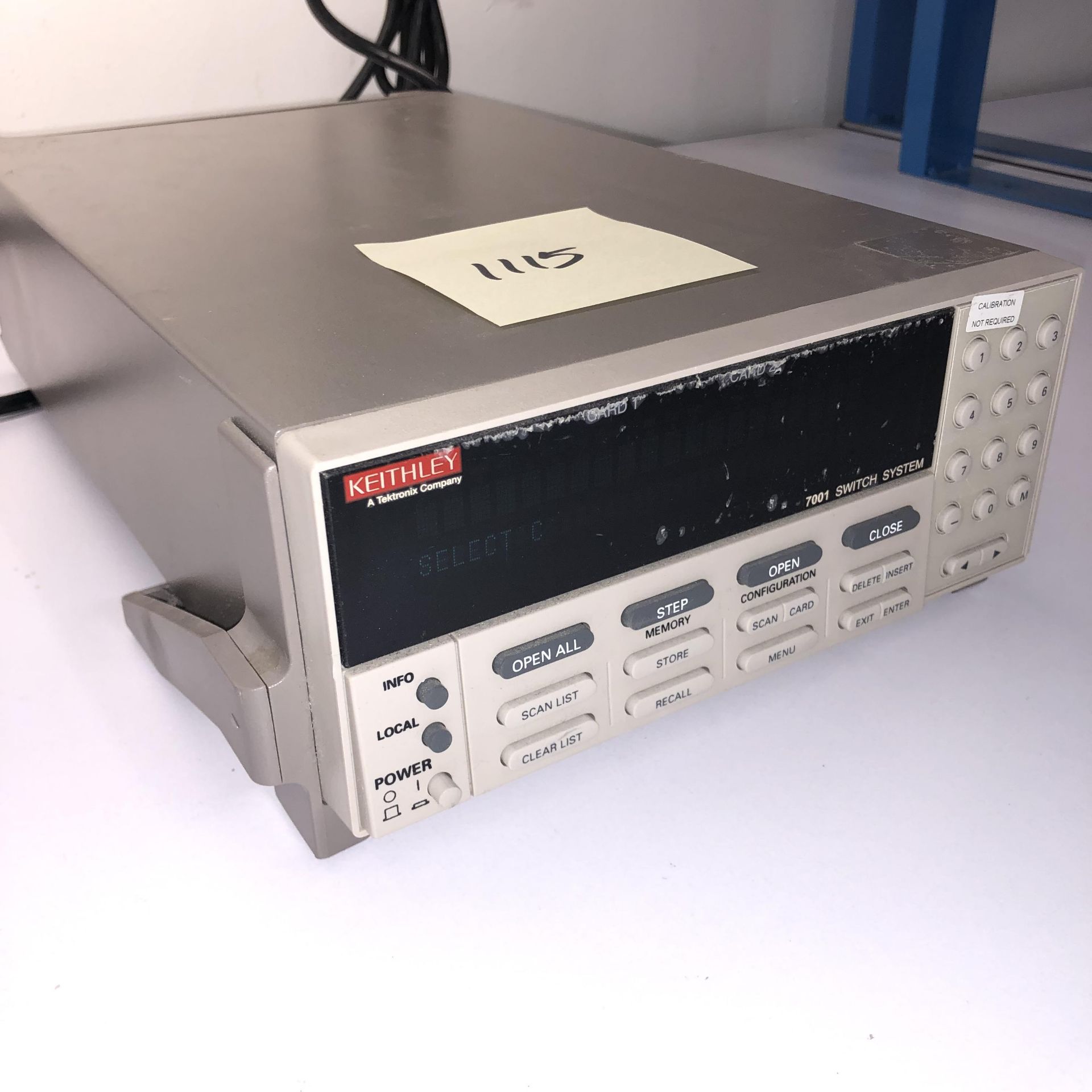 KEITHLEY 7001 SWITCH SYSTEM   1218 Alderwood Ave Sunnyvale, California - Image 2 of 6