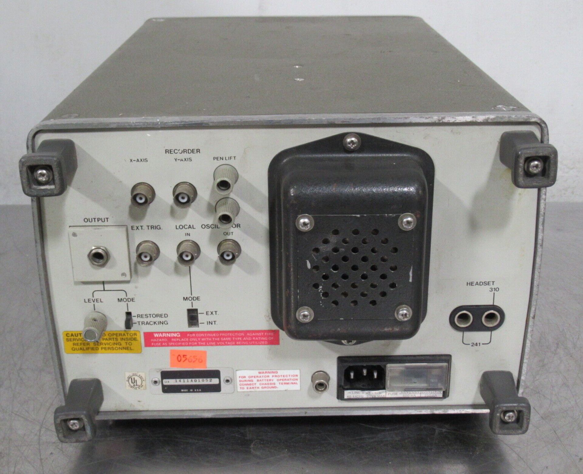 HP 3581C Selective Voltmeter - Gilroy - Image 6 of 7