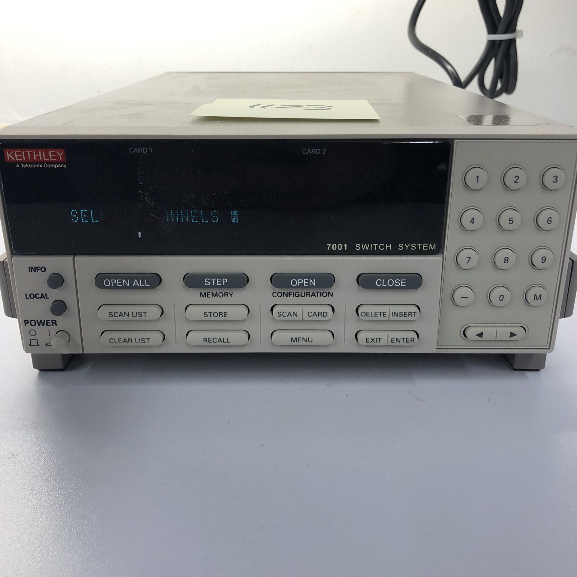 KEITHLEY 7001 SWITCH SYSTEM   1218 Alderwood Ave Sunnyvale, California