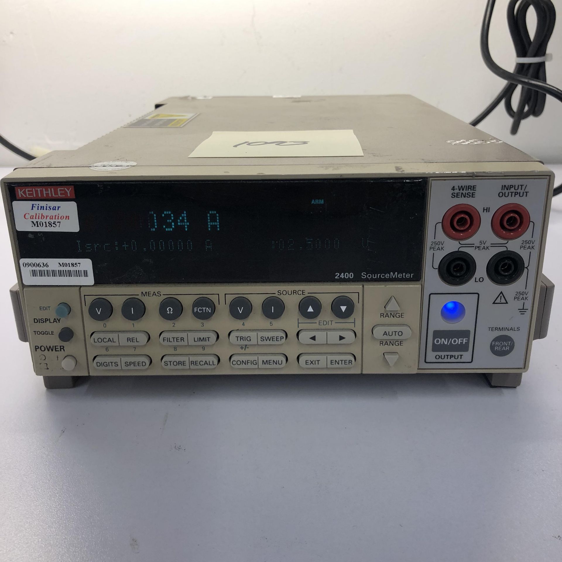 KEITHLEY 2400 SOURCE METER   1218 Alderwood Ave Sunnyvale, California