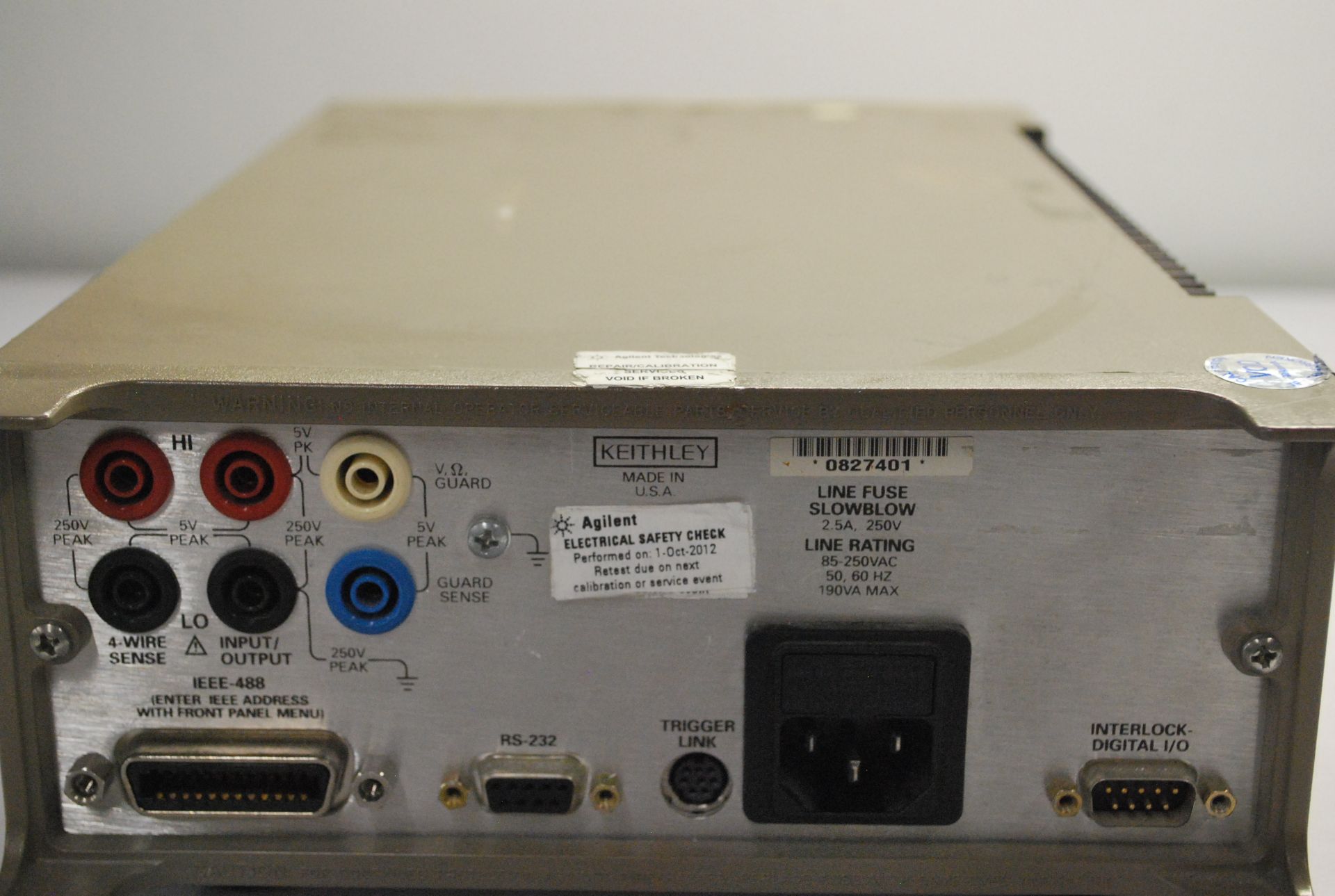 KEITHLEY 2400 SOURCE METER   1218 Alderwood Ave Sunnyvale, California - Image 5 of 5