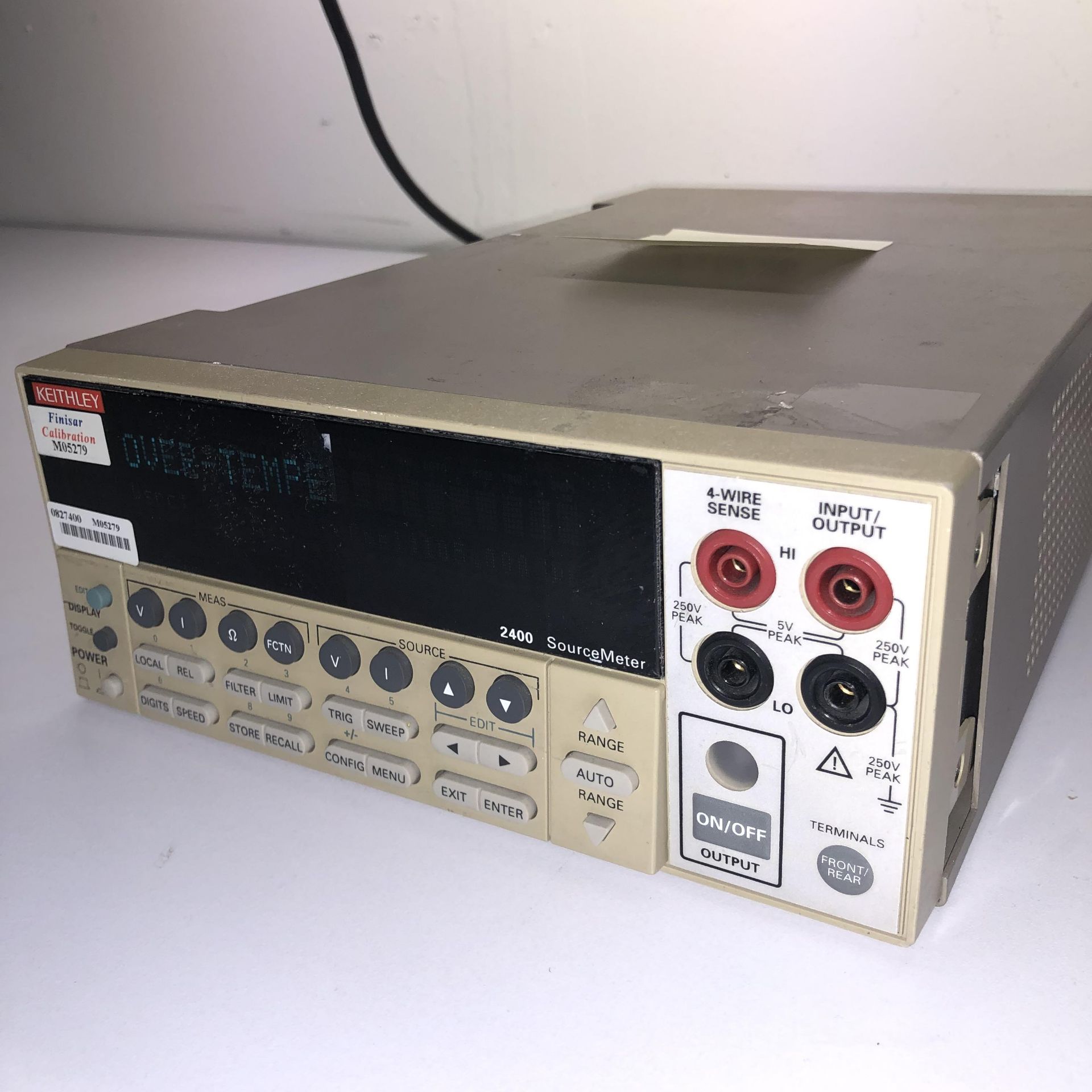 KEITHLEY 2400 SOURCE METER   Fail Rear Resistance   1218 Alderwood Ave Sunnyvale, California - Image 3 of 5