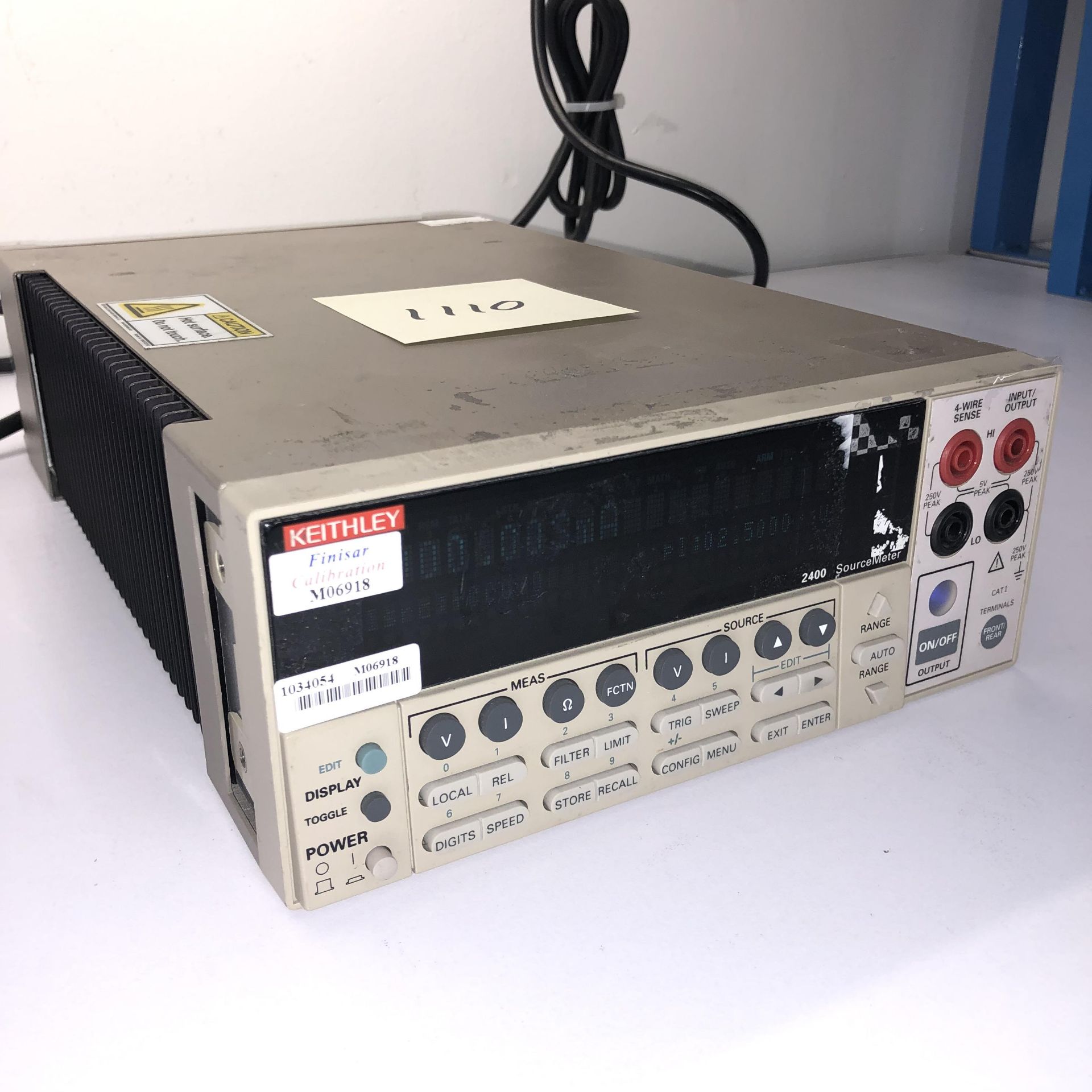 KEITHLEY 2400 SOURCE METER   Auto Off   1218 Alderwood Ave Sunnyvale, California - Image 2 of 5