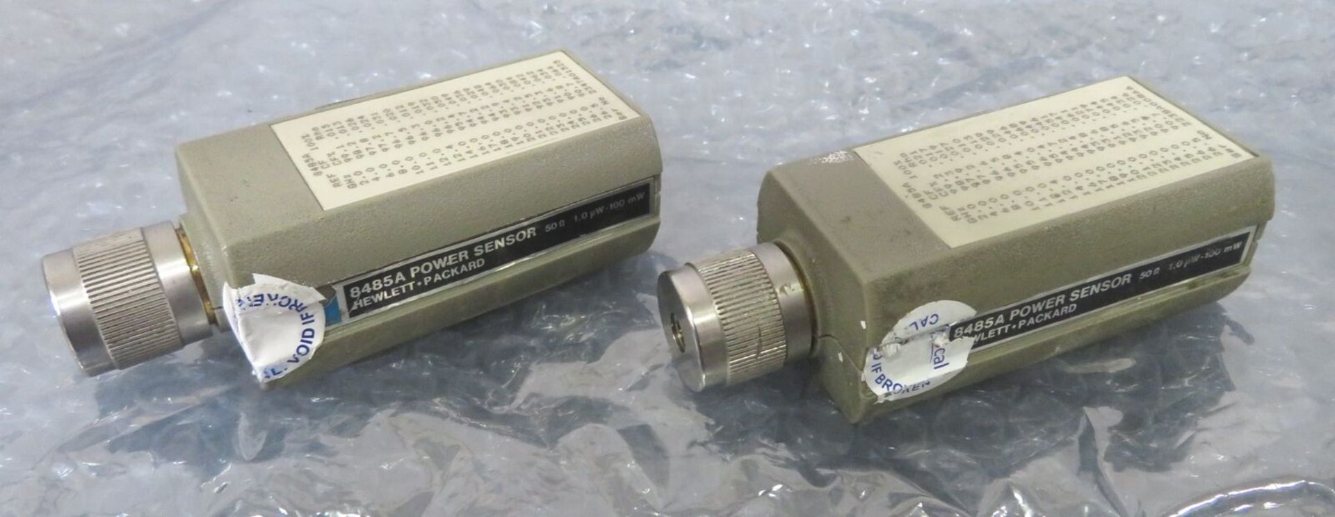 Lot 2 HP 8485A Power Sensor (50Ohm, 1.0uW-100mW) - Gilroy