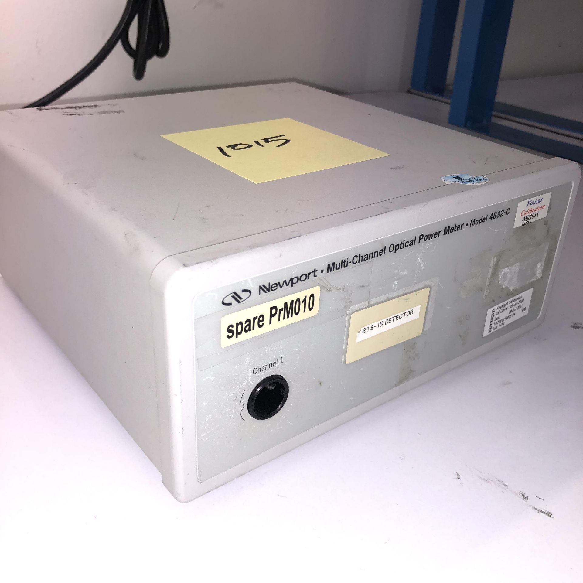 NEWPORT 4832-C MULTI-CHANNEL OPTICAL POWER METER   1218 Alderwood Ave Sunnyvale, California - Image 2 of 4