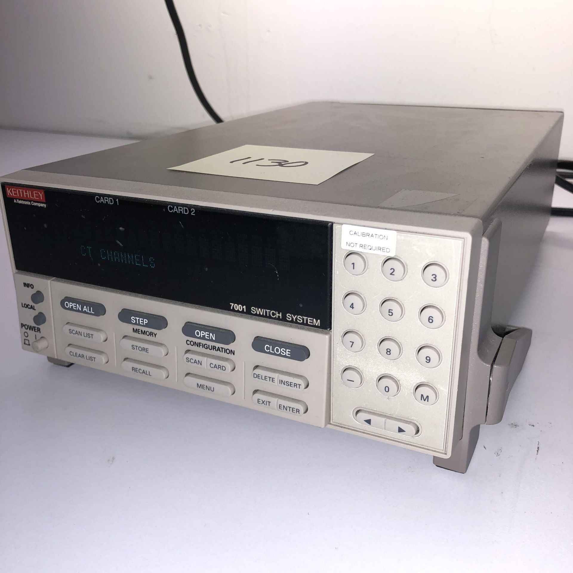 KEITHLEY 7001 SWITCH SYSTEM   1218 Alderwood Ave Sunnyvale, California - Image 5 of 9