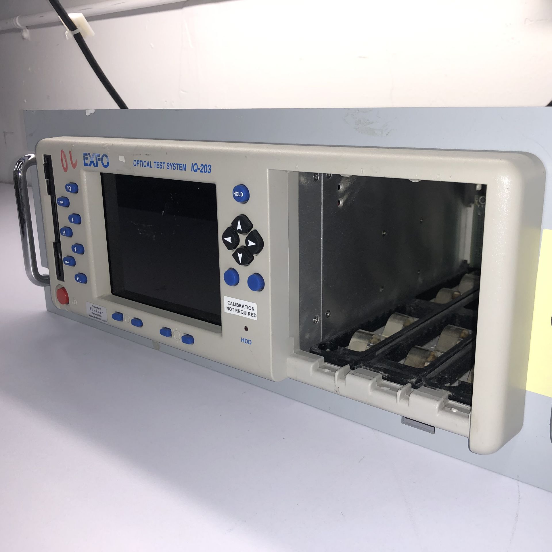 EXFO IQ-203 OPTICAL TEST SYSTEM   No Display   1218 Alderwood Ave Sunnyvale, California - Image 3 of 6