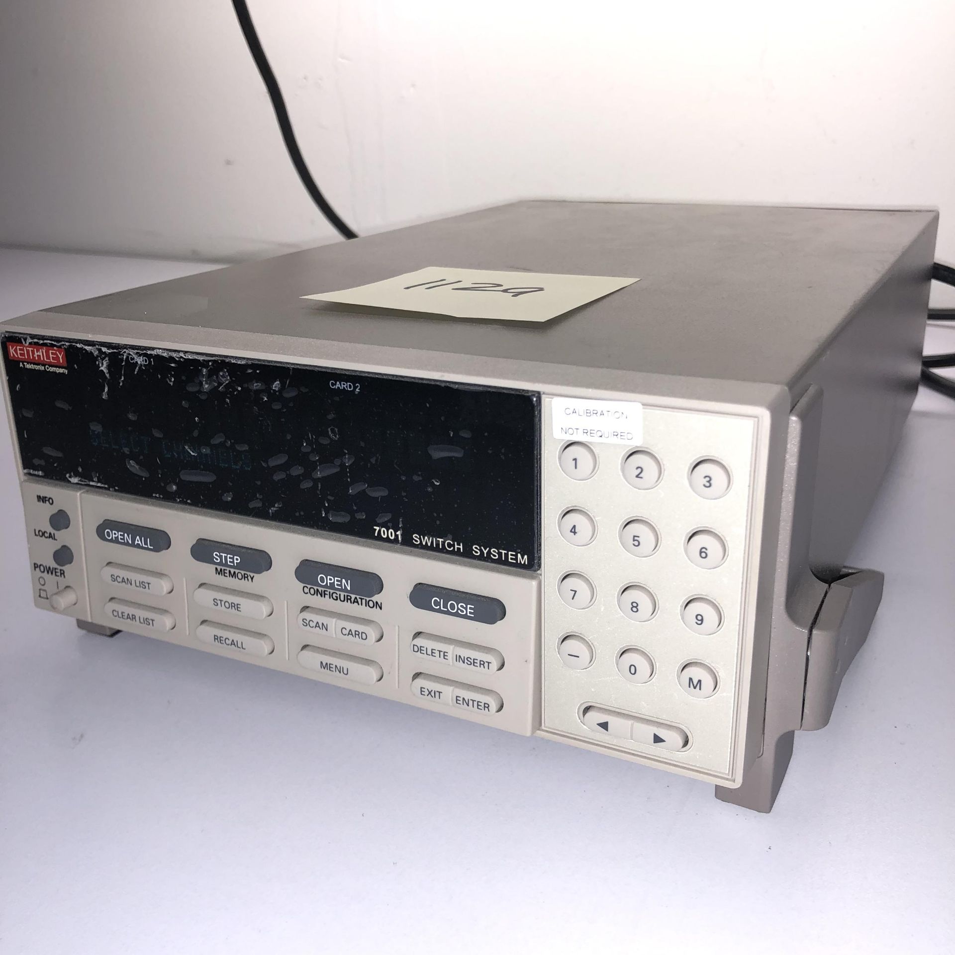 KEITHLEY 7001 SWITCH SYSTEM   1218 Alderwood Ave Sunnyvale, California - Image 3 of 6