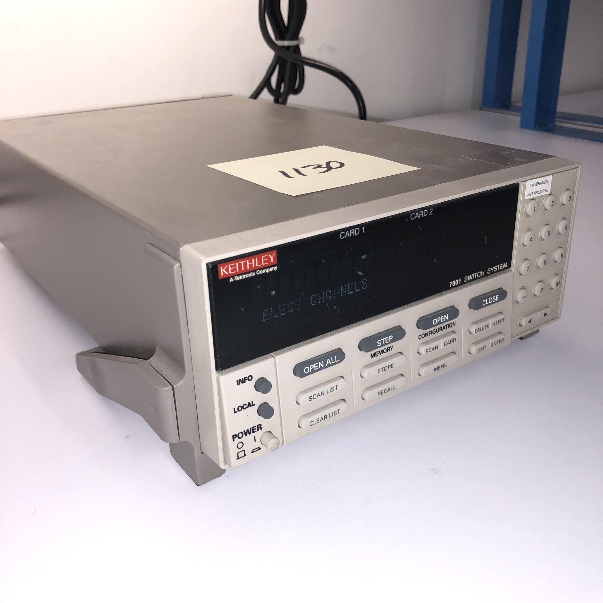 KEITHLEY 7001 SWITCH SYSTEM   1218 Alderwood Ave Sunnyvale, California - Image 3 of 9