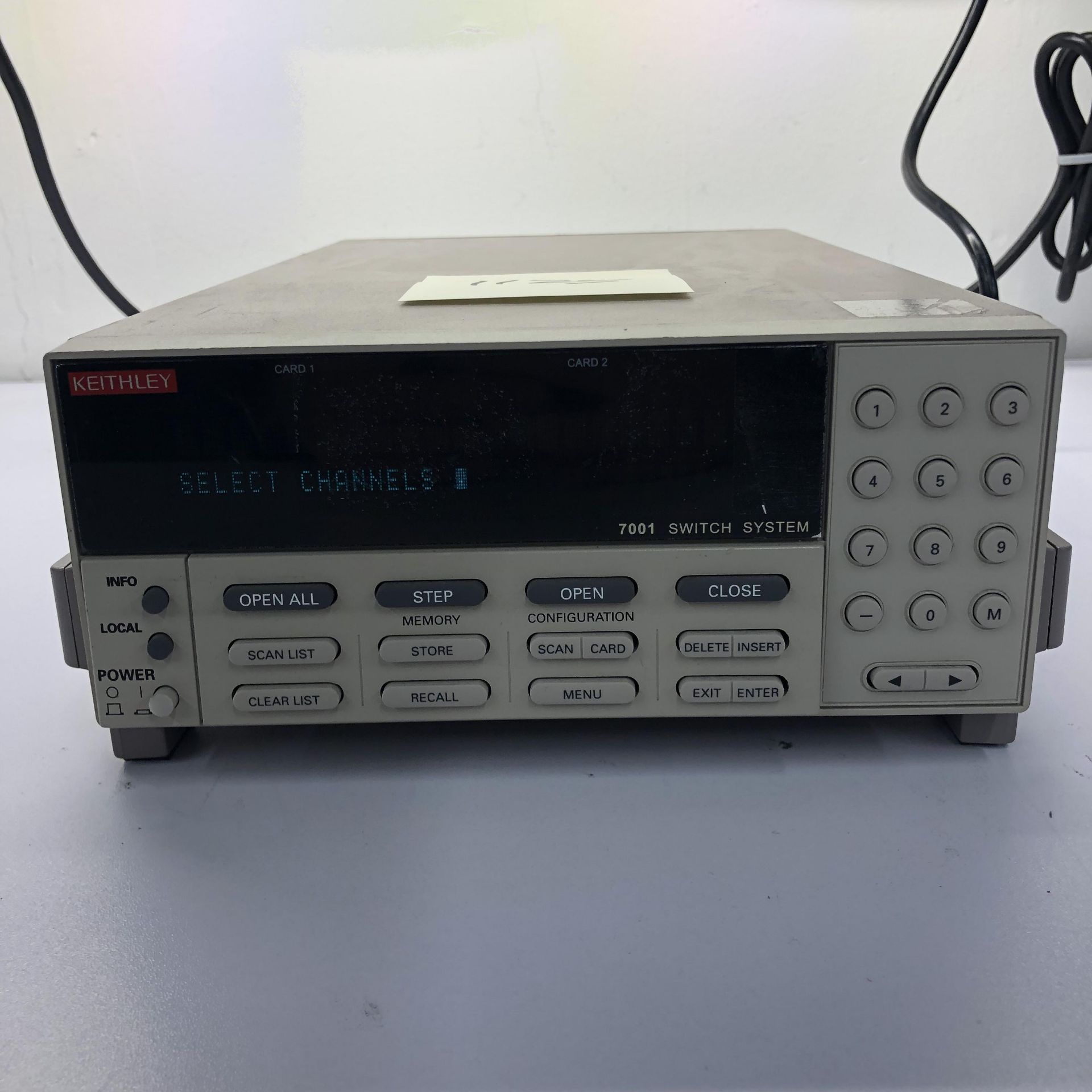 KEITHLEY 7001 SWITCH SYSTEM   1218 Alderwood Ave Sunnyvale, California