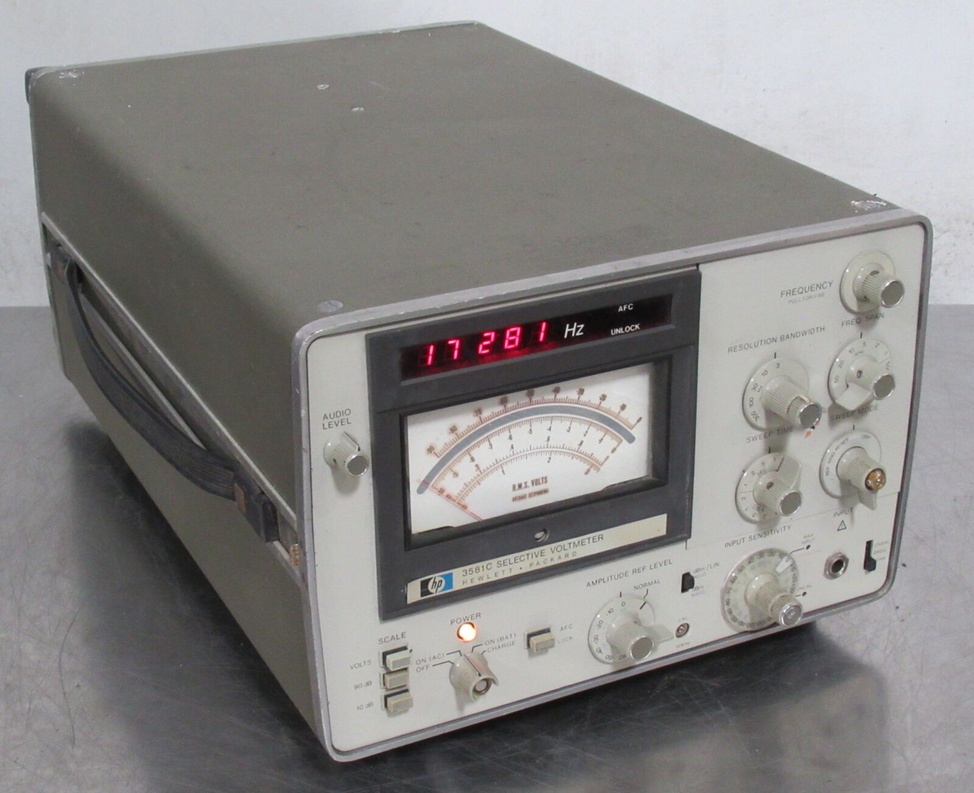 HP 3581C Selective Voltmeter - Gilroy