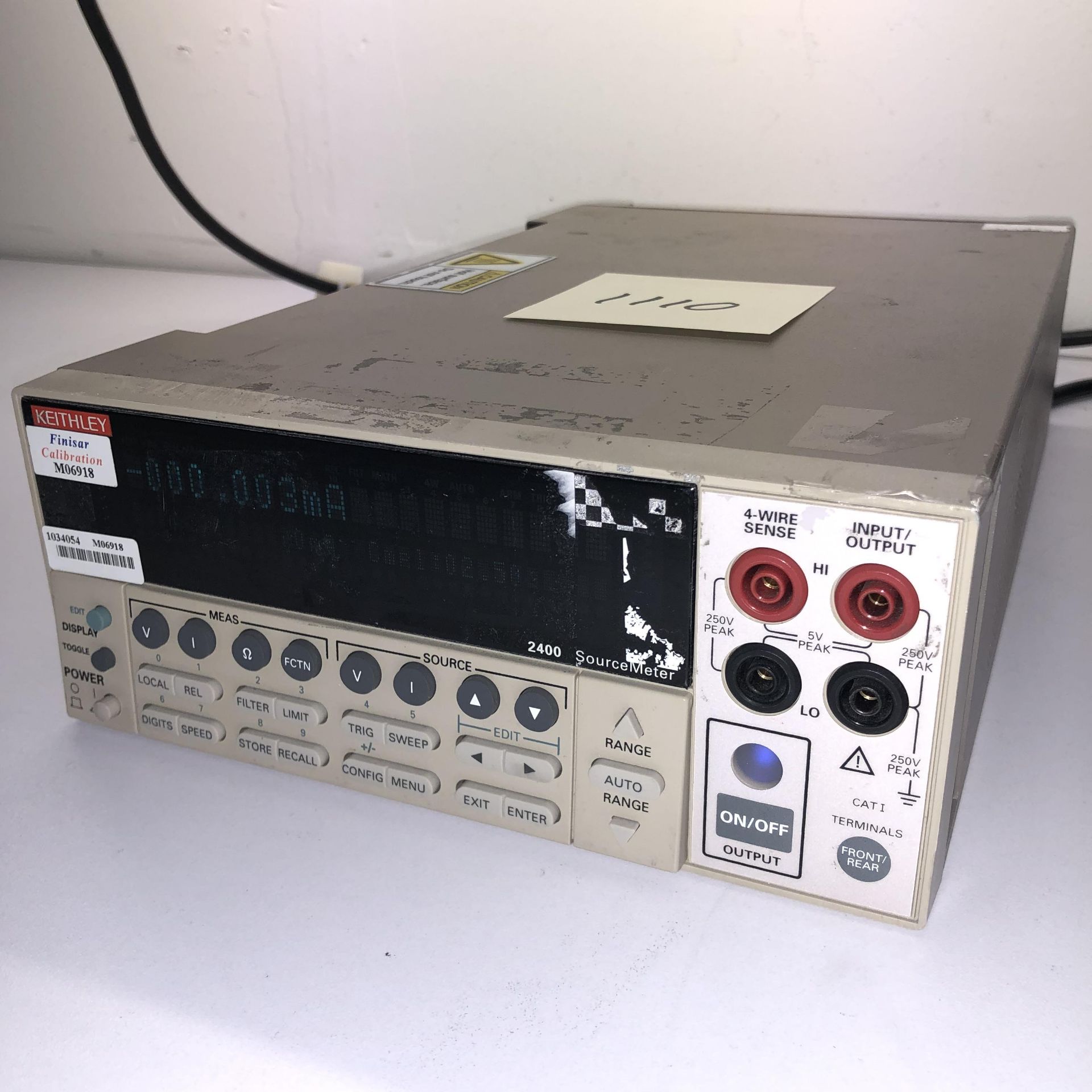 KEITHLEY 2400 SOURCE METER   Auto Off   1218 Alderwood Ave Sunnyvale, California - Image 3 of 5